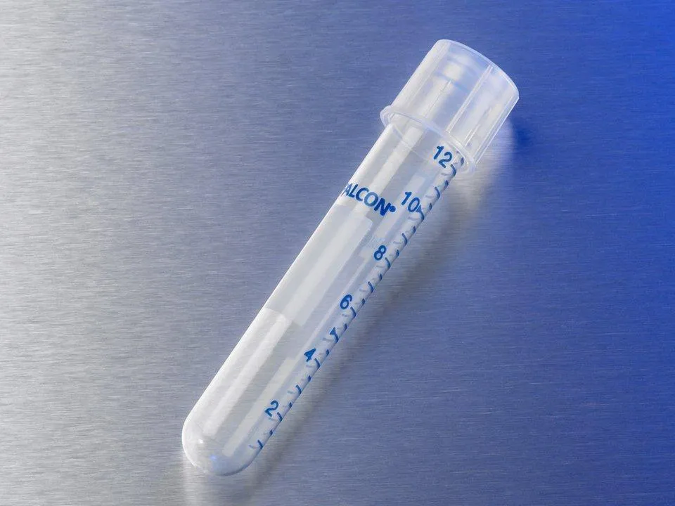 Falcon 376814/35209 14 mL Round-Bottom Test Tube, 250mL Conical Centrifuge Tube - 500/Case