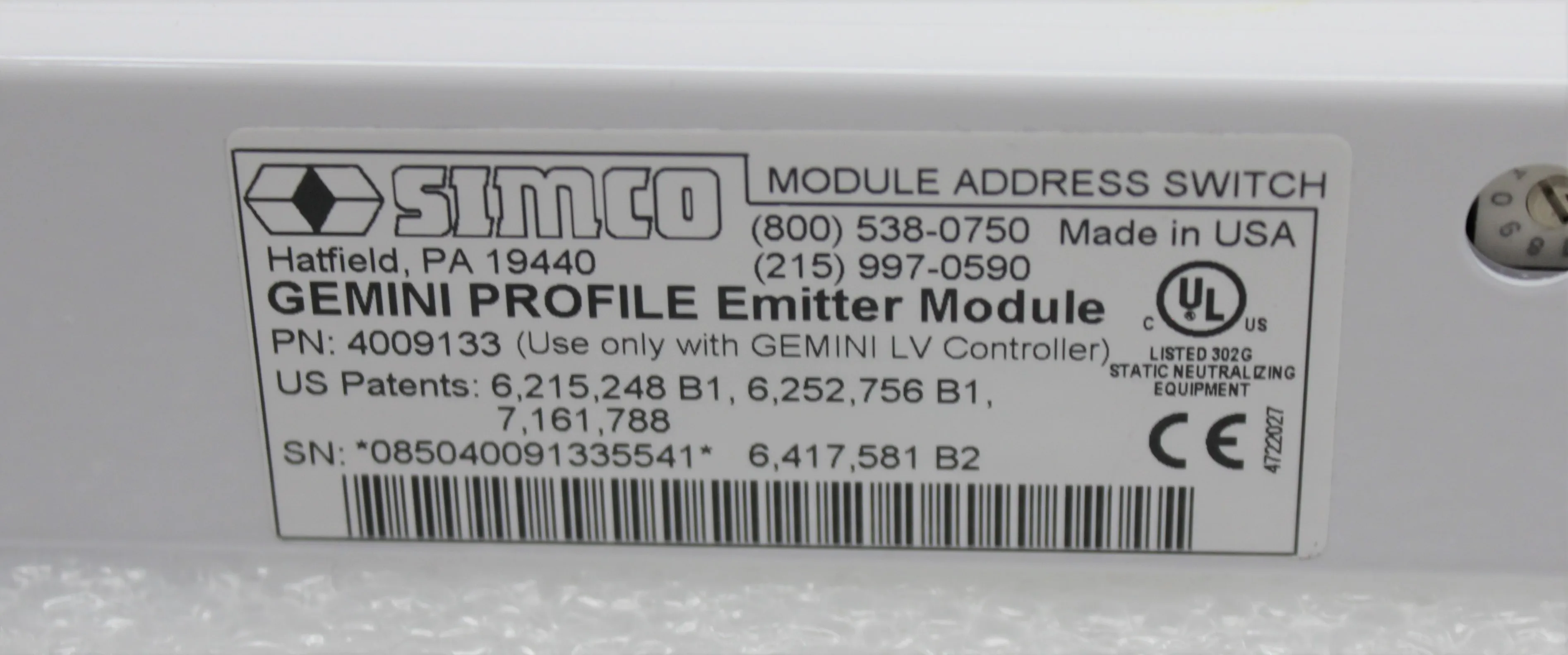 Simco Gemini Profile Emitter Module System