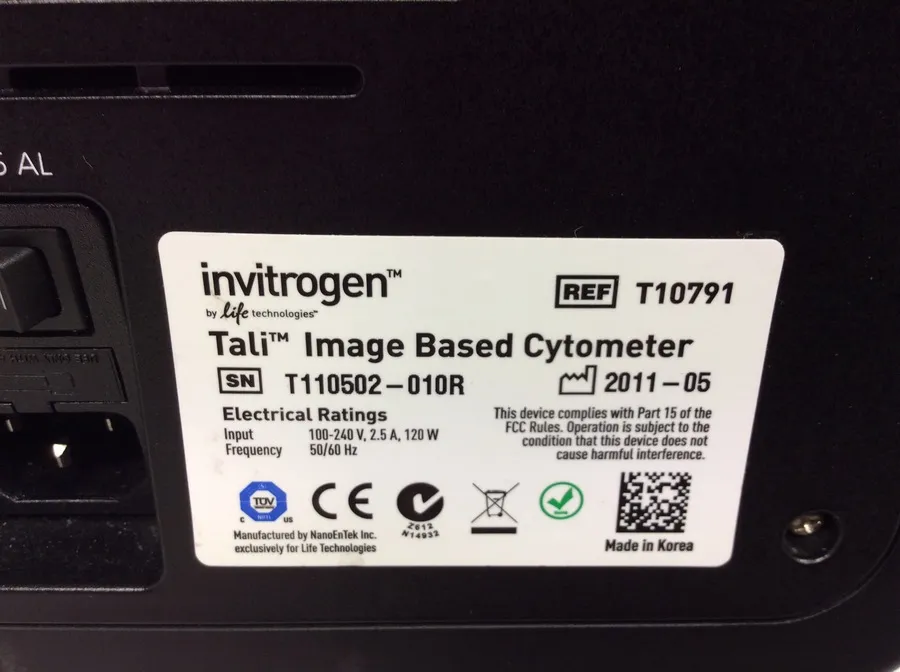 Used Invitrogen Tali Image Based Cytometer Tali Image Based Cytometer