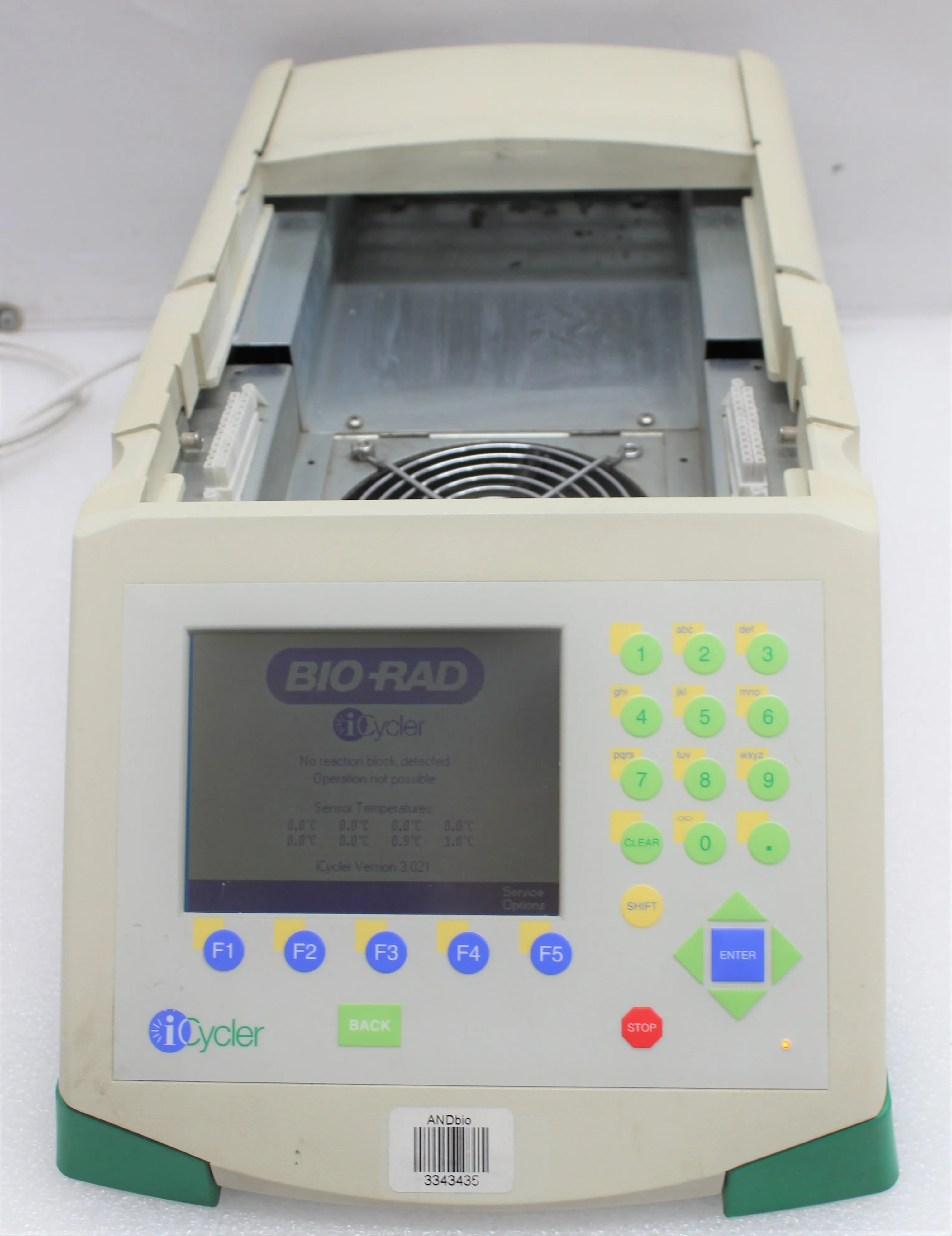 BIO-RAD iCycler Thermal Cycler PCR Machine Model: iCycler Serial: 582BR