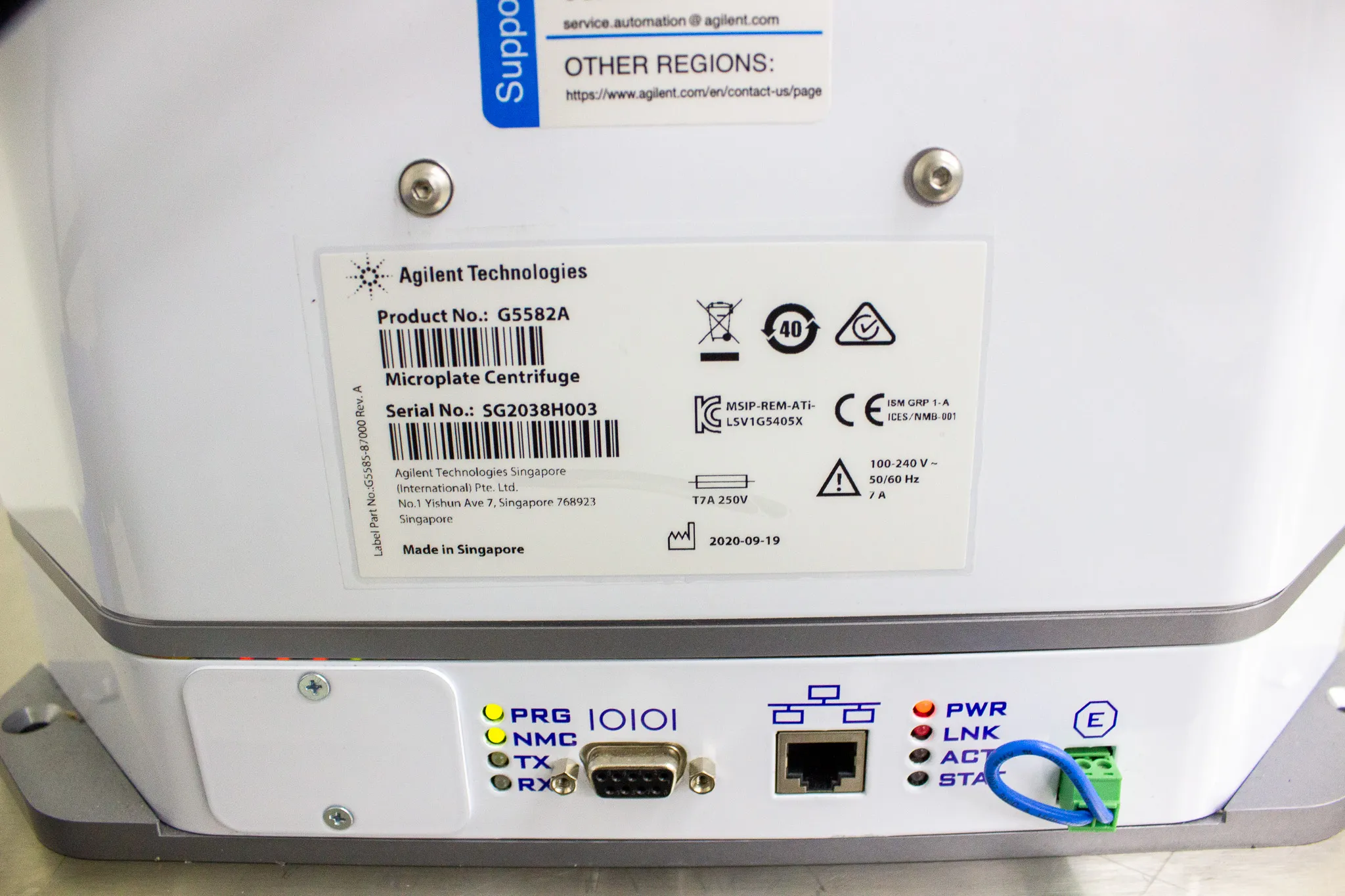 Used Agilent Microplate Centrifuge with Loader Model G5582A - 30-Day Warranty