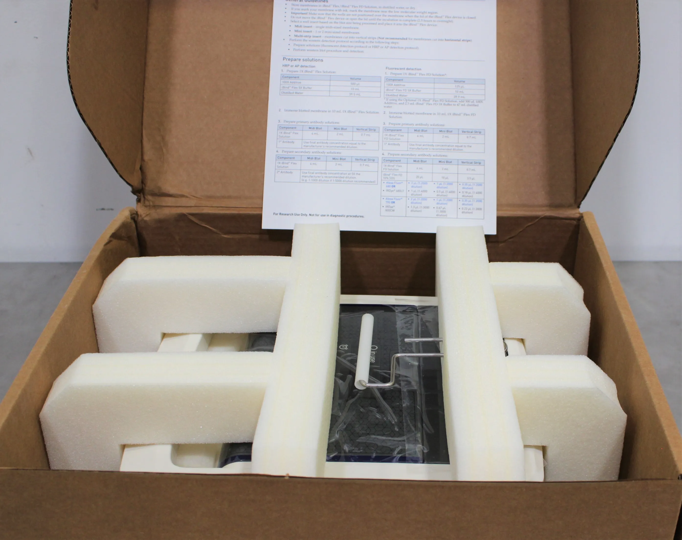 Used Invitrogen iBind Flex Western Device SLF2000 Class 1 Accessory 30-Day Warranty