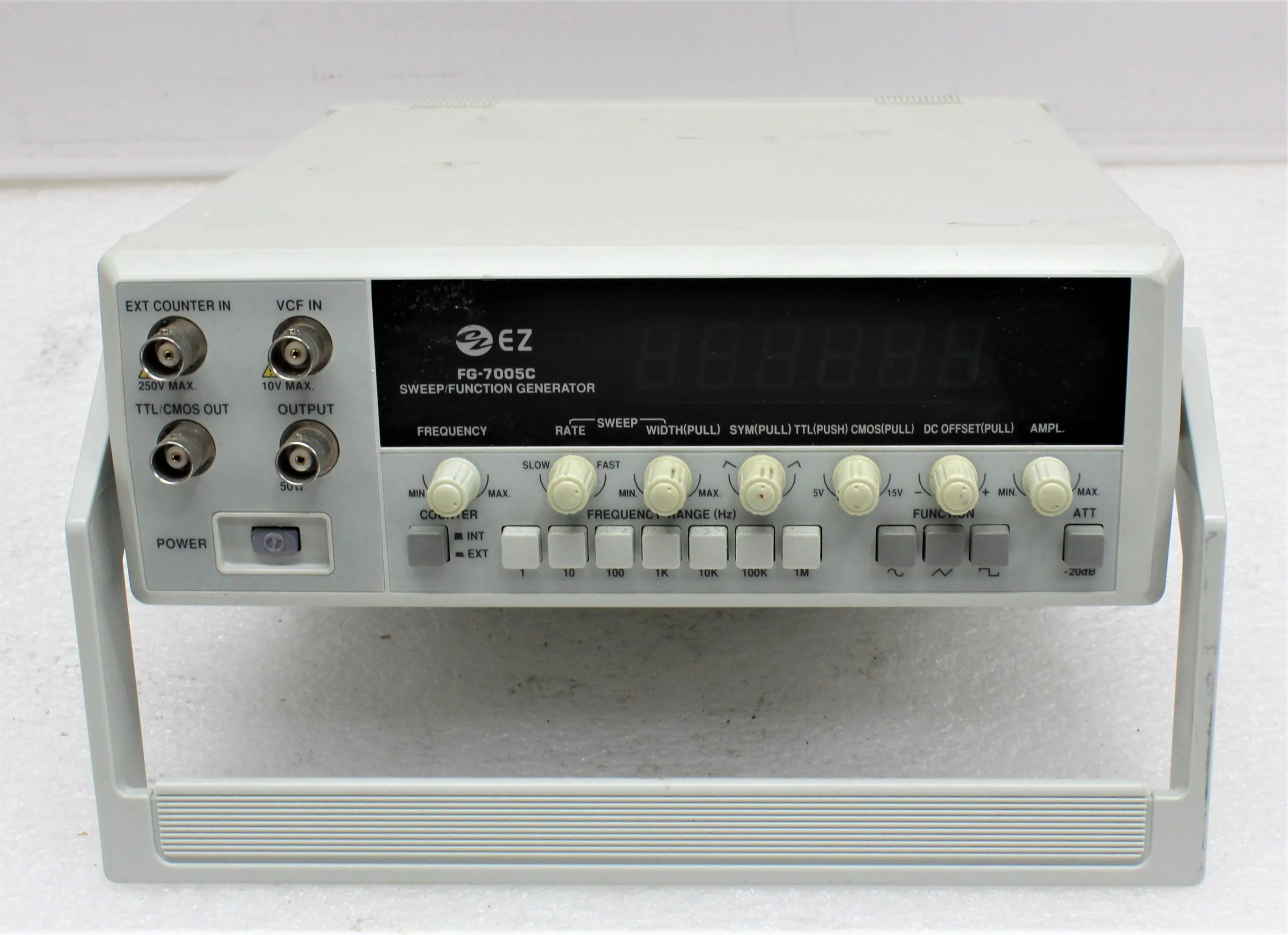 EZ Digital FG-7005C 4-in-1 Sweep, Function & Pulse Generator