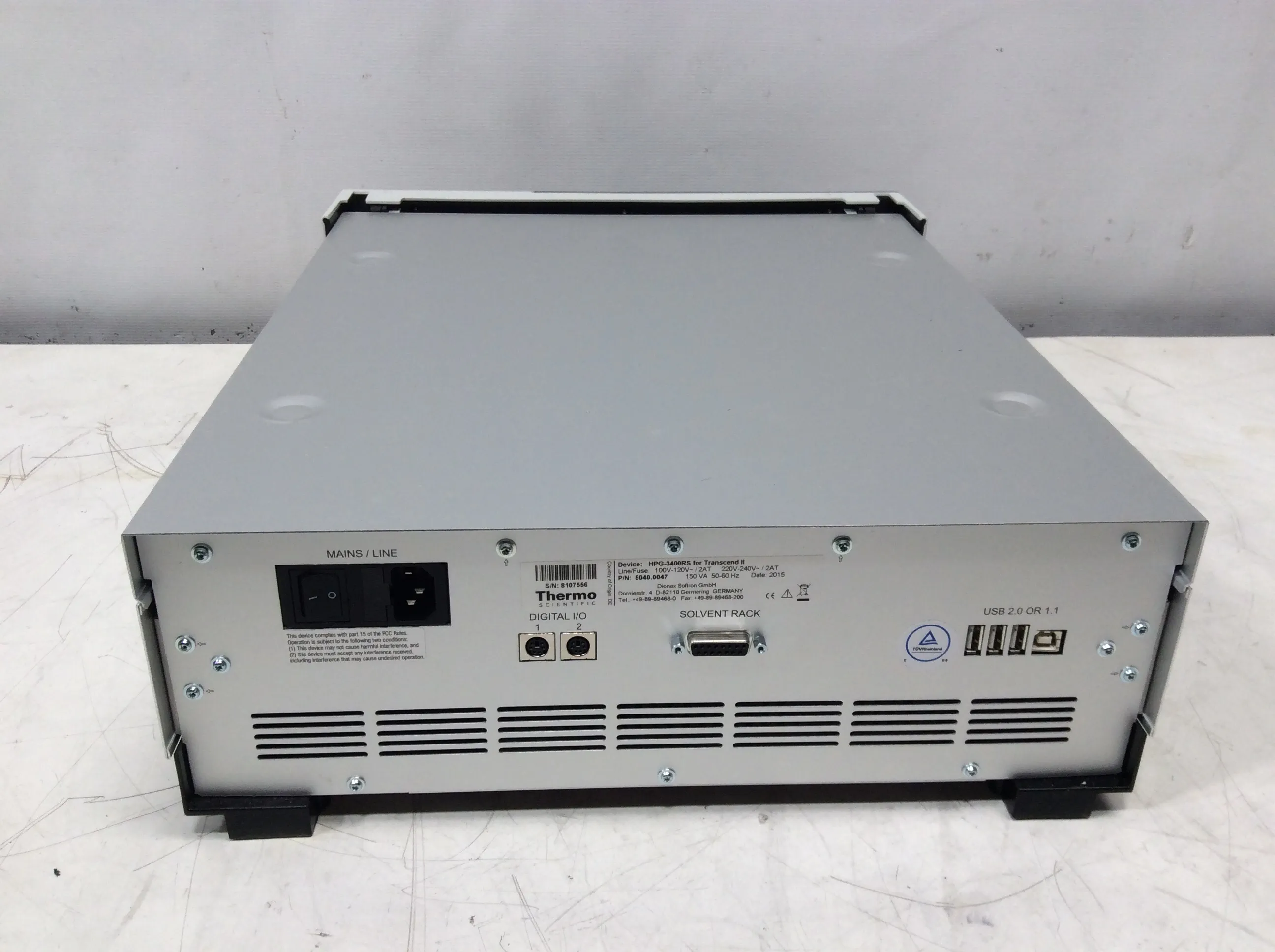 Thermo Fisher Dionex UltiMate 3000 RS Pump UHPLC Focused for Laboratory Use