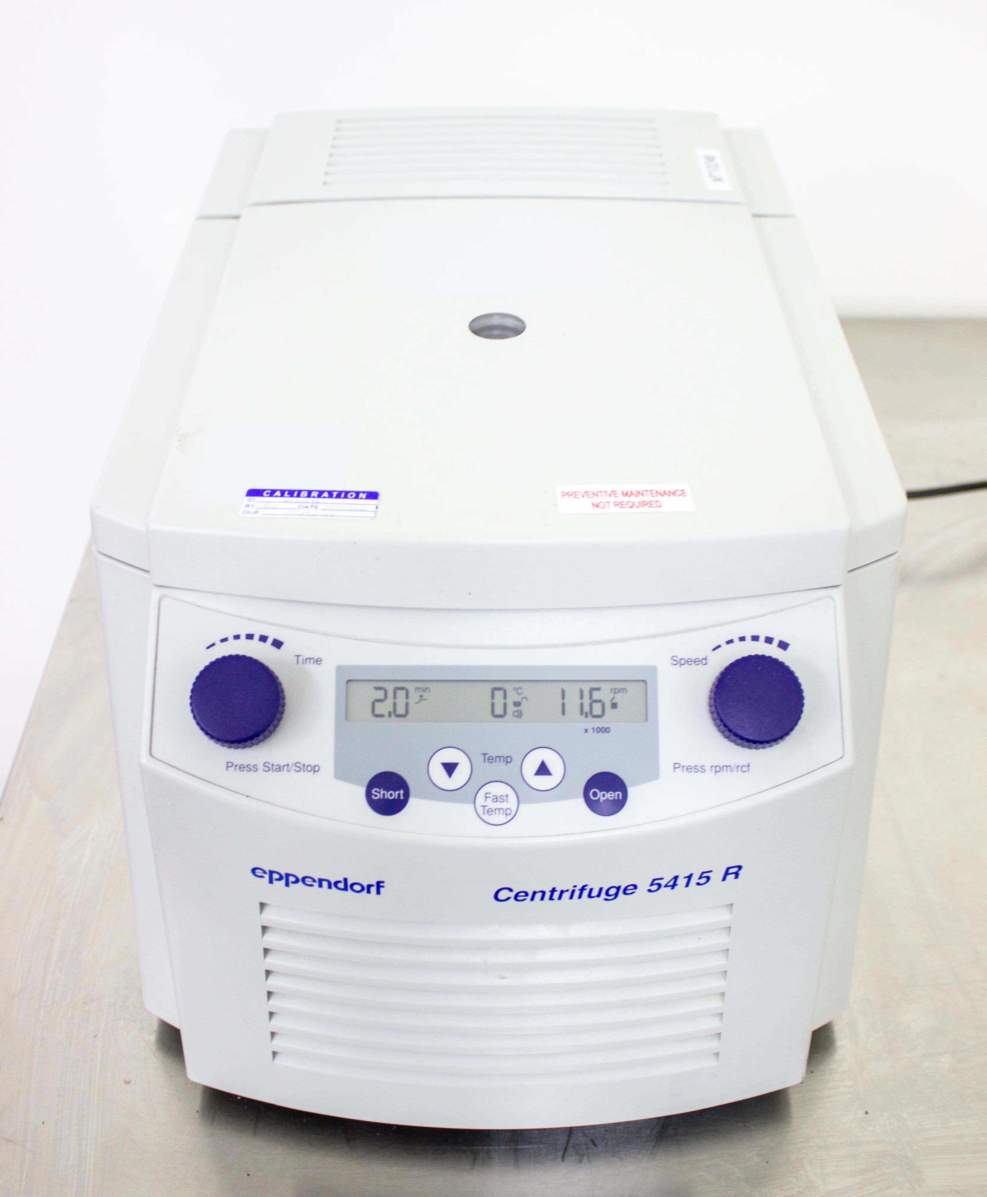 Eppendorf 5415R Refrigerated Micro Centrifuge with FA-45-24-11 Rotor