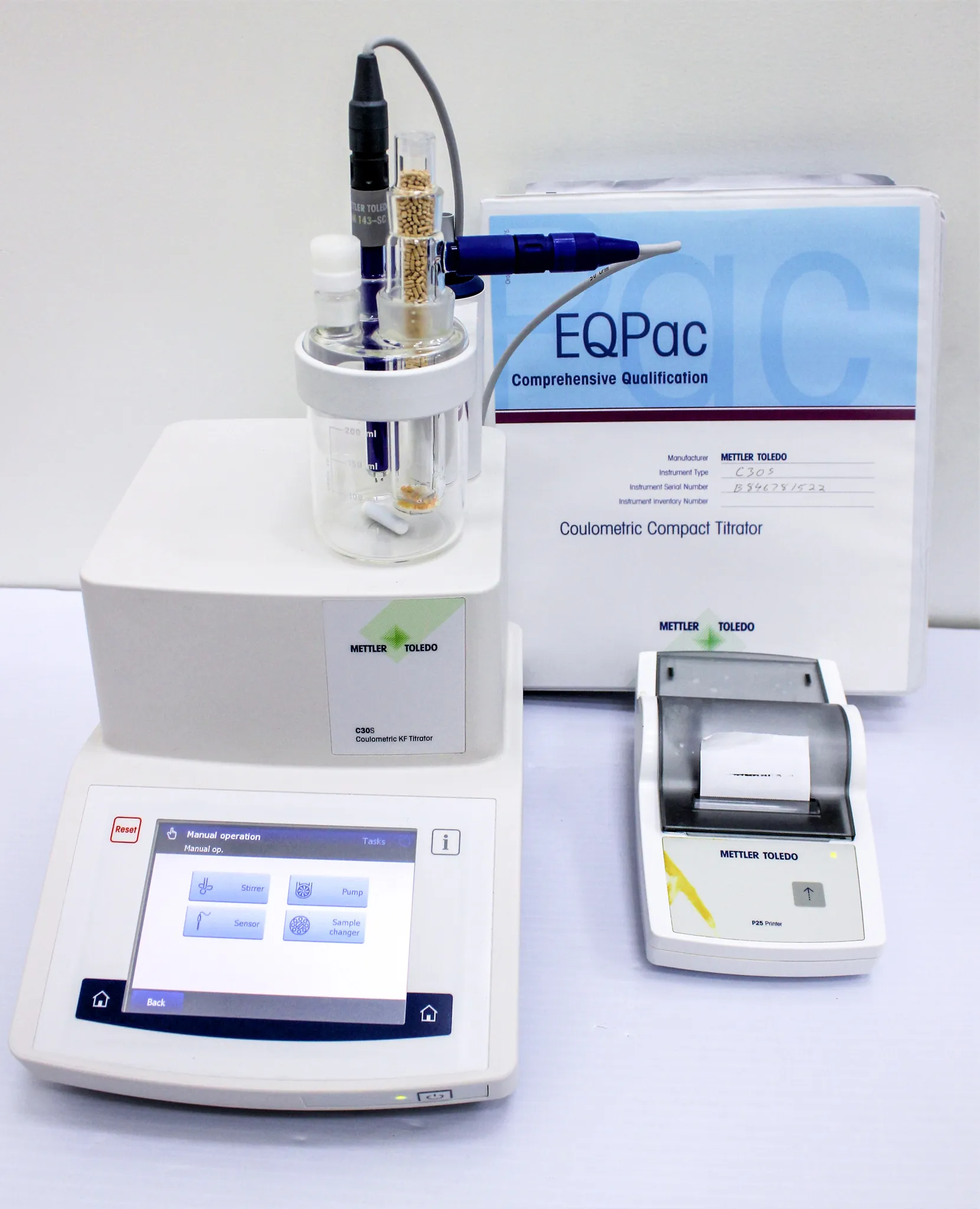 Mettler-Toledo C30 S Compact Titrator C30 S KF Coulometer for Laboratory Testing Equipment