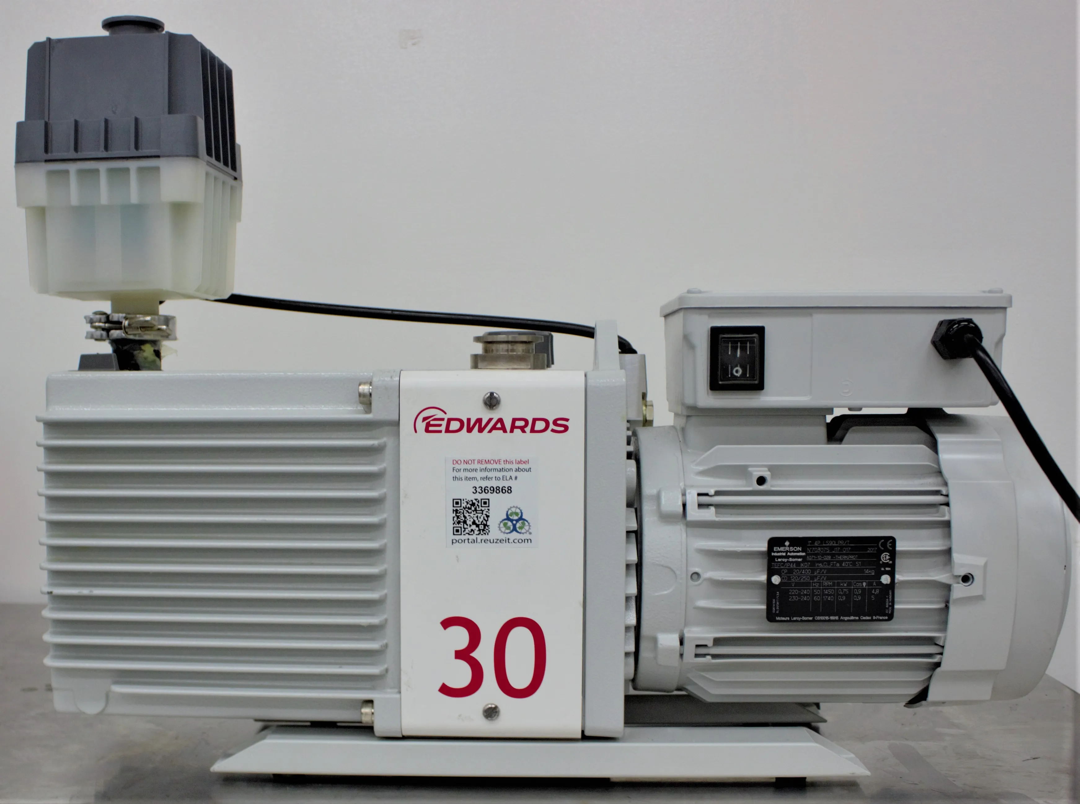 Edwards E2M30 Rotary Vane Vacuum Pump