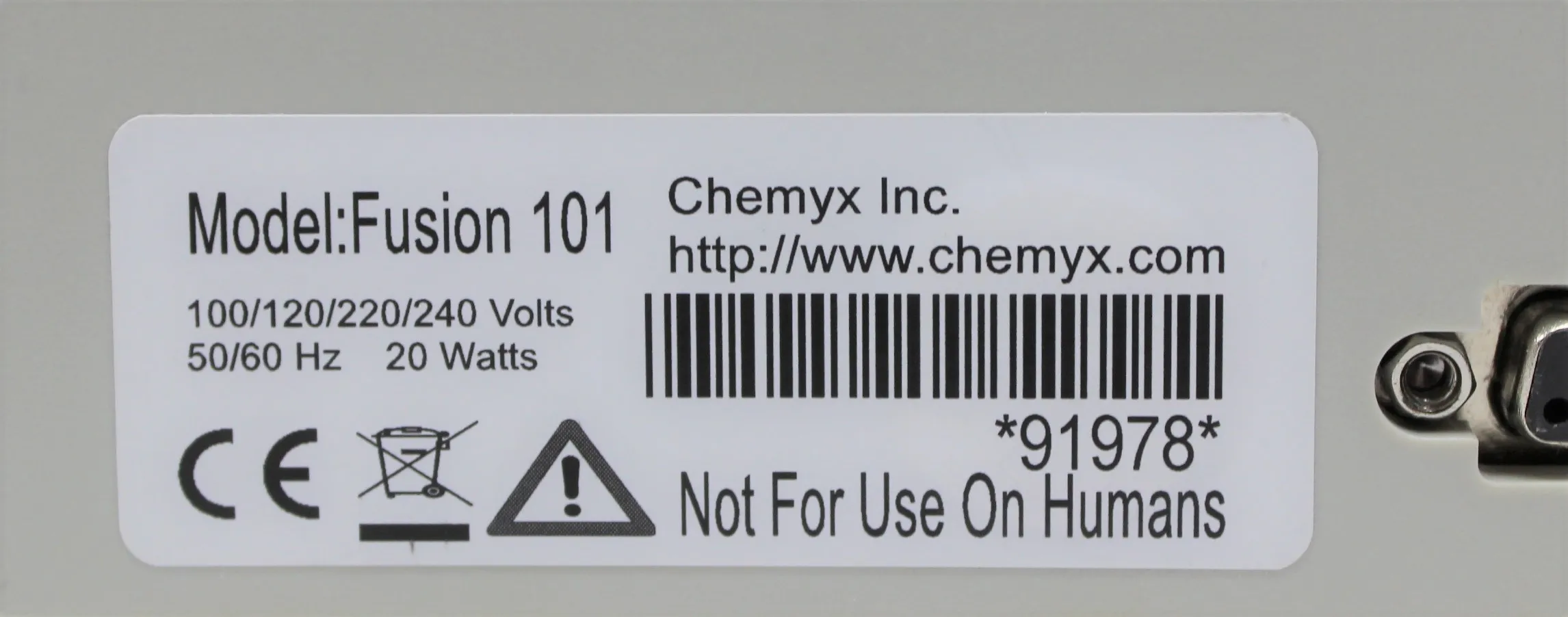 Chemyx Fusion 100 Syringe Pump - Dual-channel Precision Dosing System