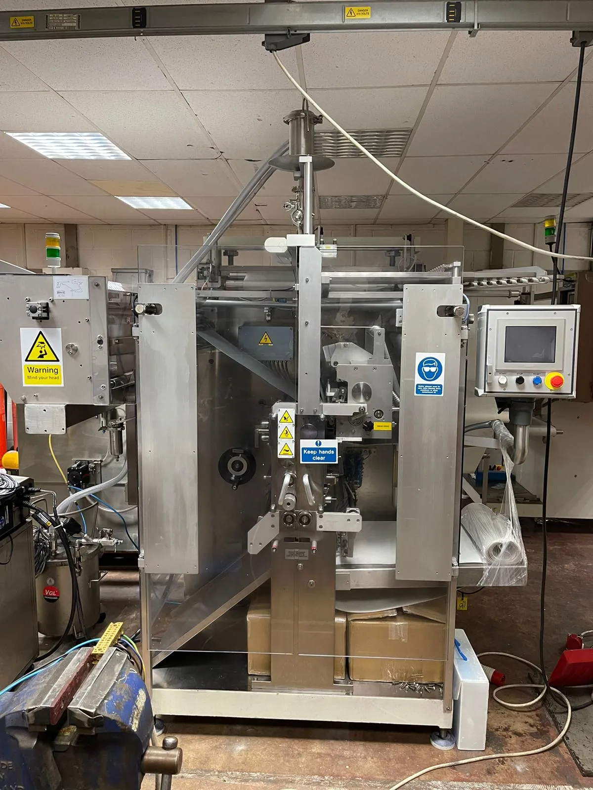 Universal Gamma M8L Swab Pharmaceutical Tablet Packaging Machine 50Hz UK