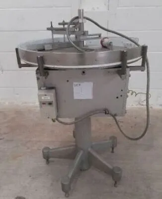 Used Bausch RTE 700 Stainless Steel Rotary Table 700mm