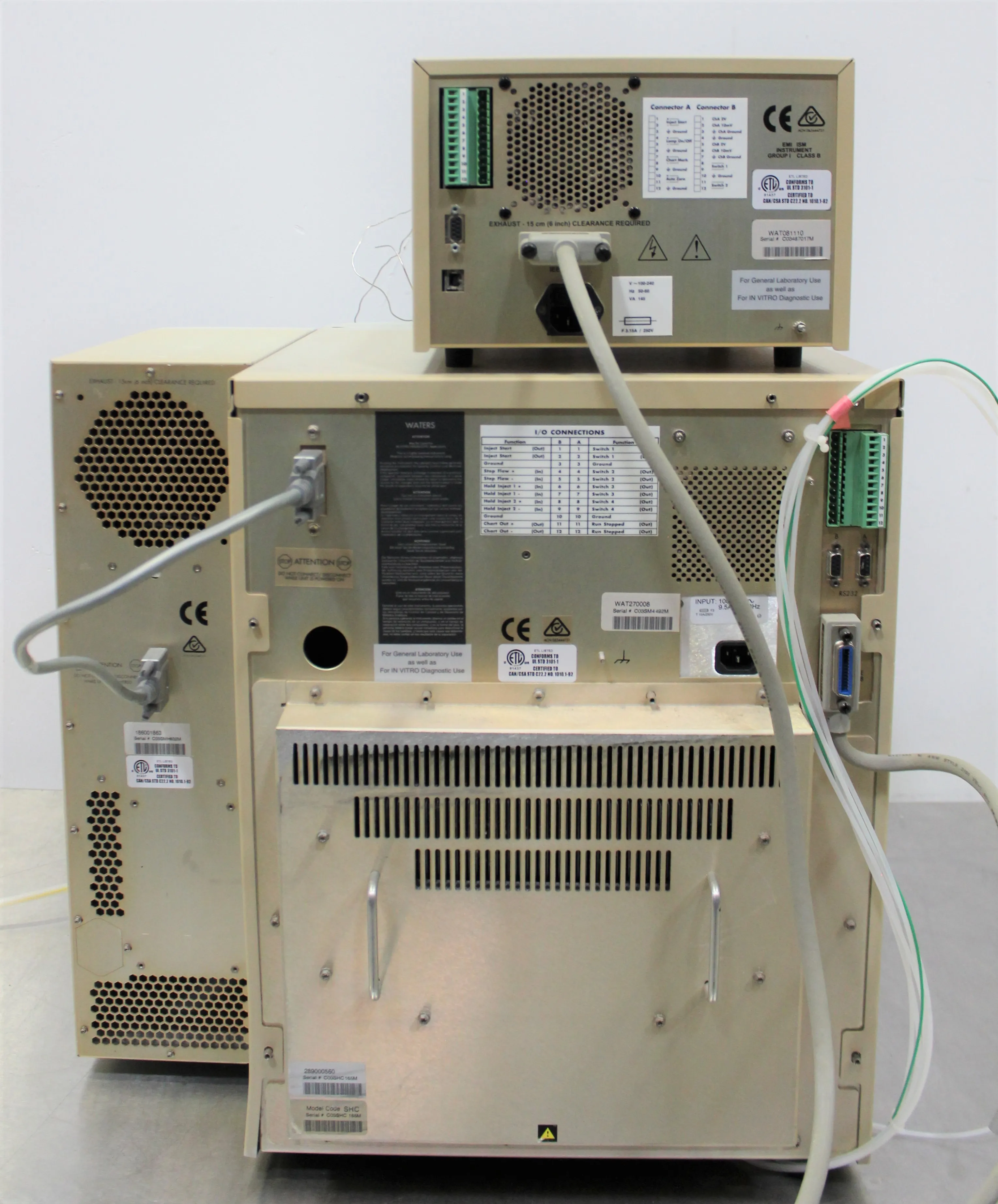 Waters 2695 HPLC Separations Module with Detector and Column Heater - Used Laboratory Equipment