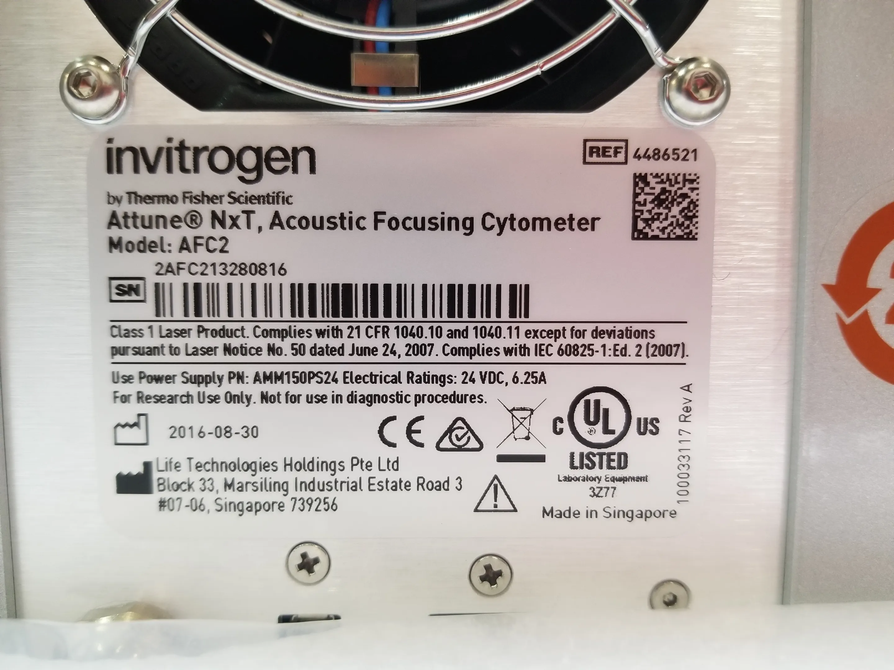 Invitrogen AFC2: Attune NxT Acoustic Focusing Cytometer and Autosampler