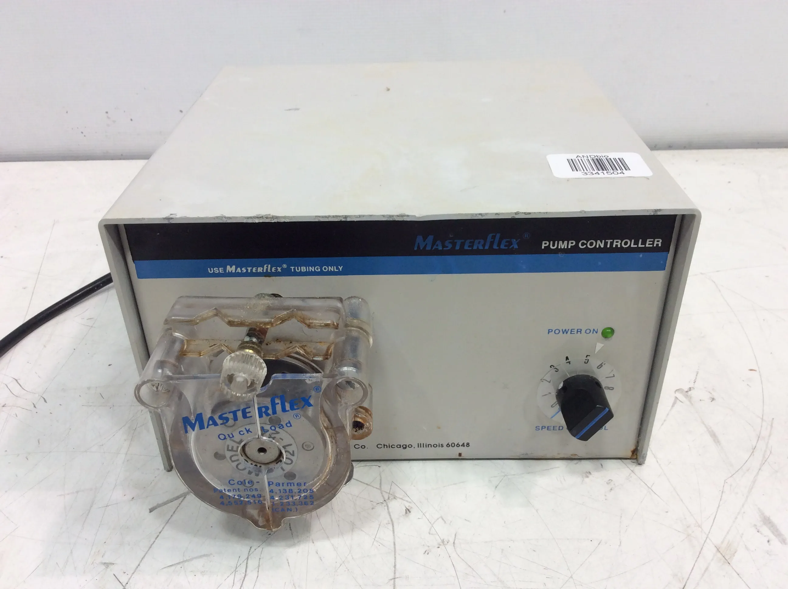 Cole-Parmer MasterFlex Pump Controller 7553-60 | PXB005A50 - Used Laboratory Peristaltic Pump