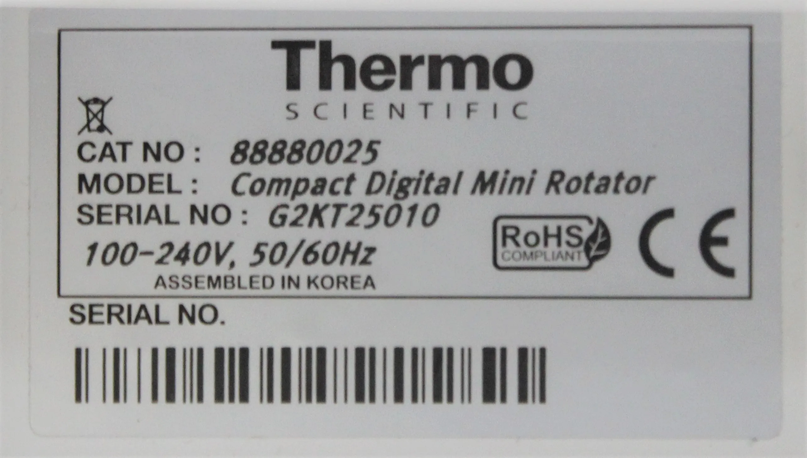 Thermo Scientific Compact Digital Mini Rotator