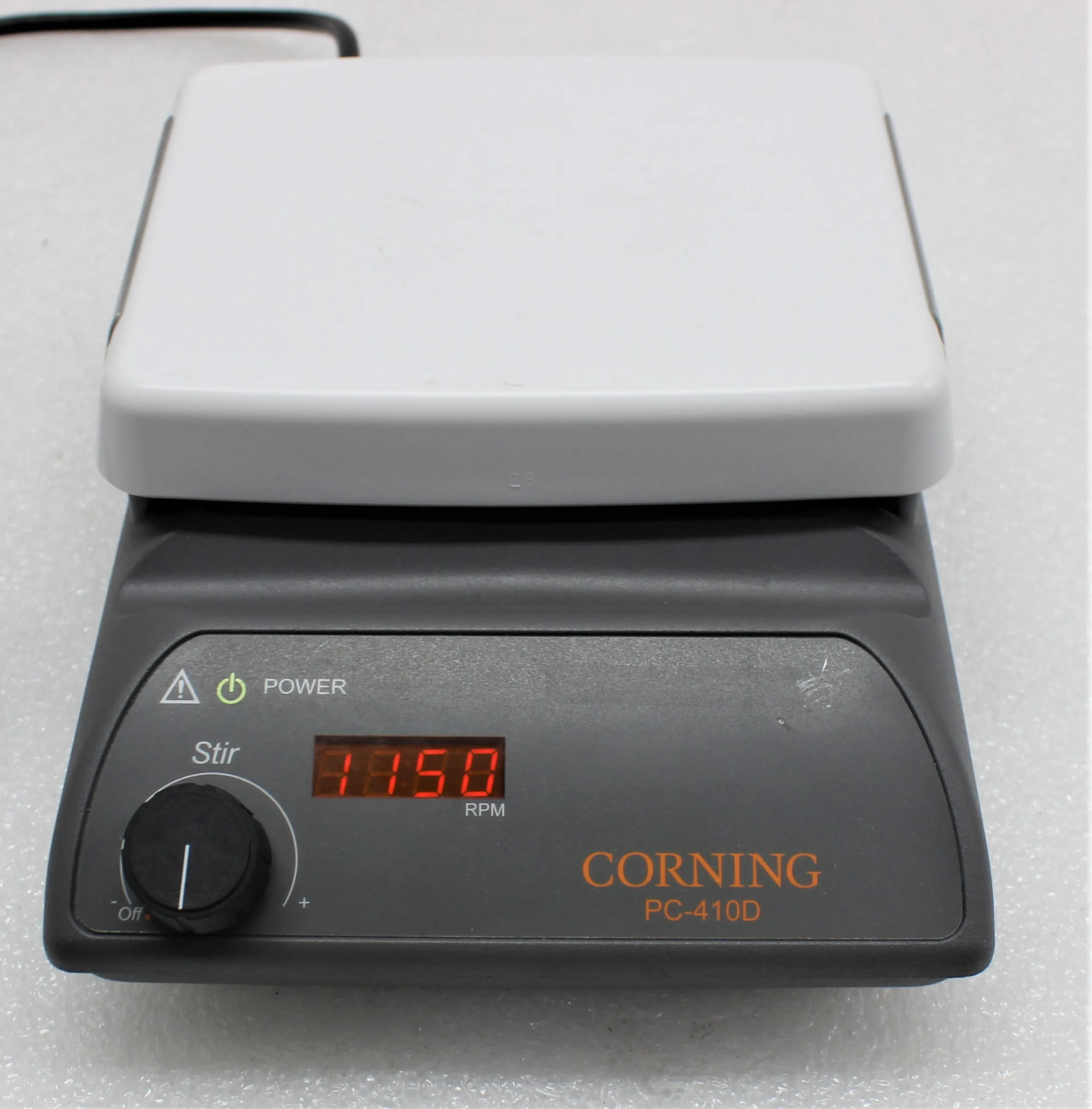 Used Corning PC-410D Stir Plate with Digital Stirring Speed Display - Lab Equipment