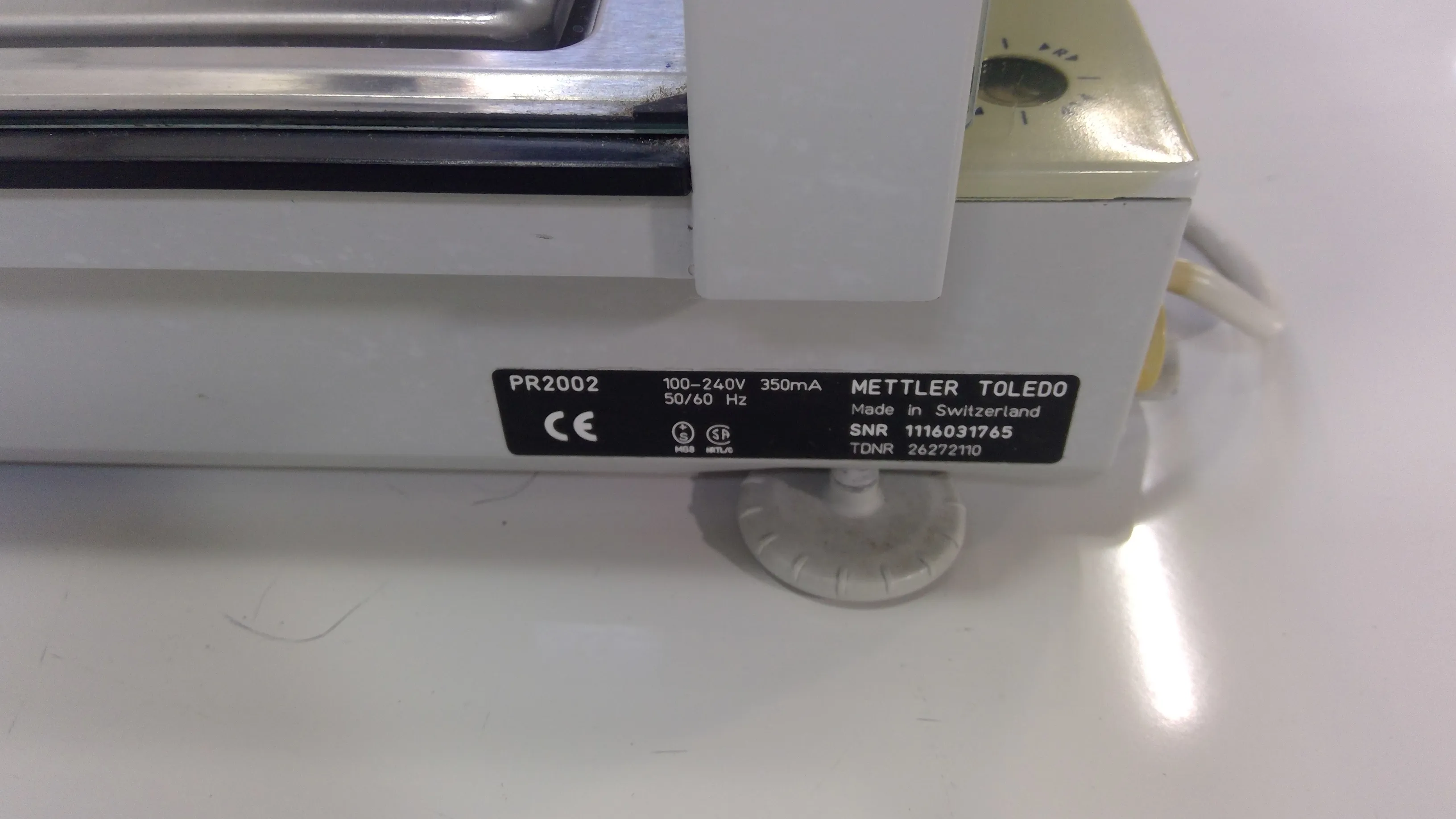 Mettler Toledo PR2002 Analytical Balance