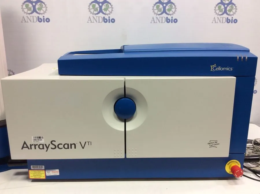 Cellomics ArrayScan VTI Optics by Carl Zeiss w/Microplate Stacker & Plate Holders