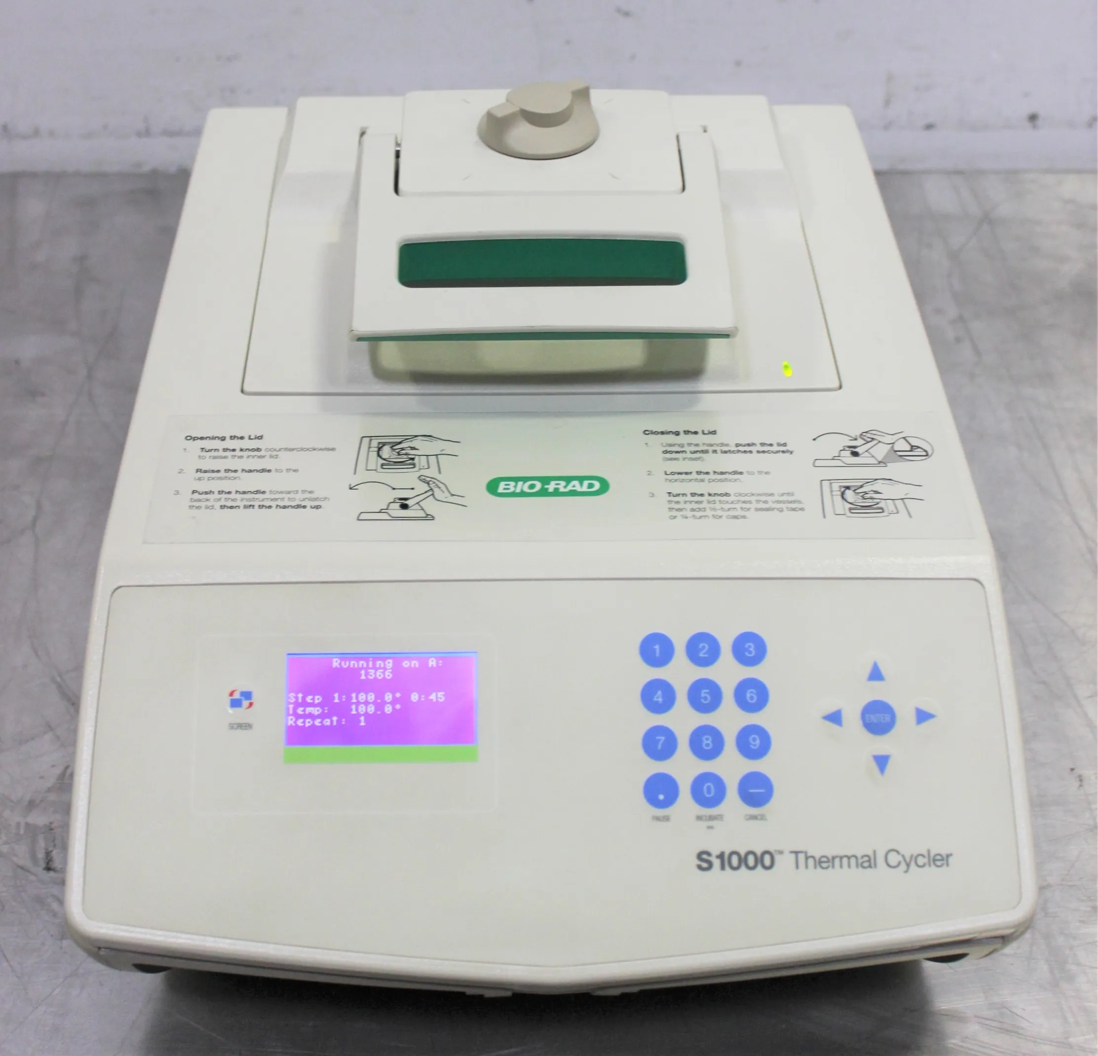 Bio Rad S1000 Thermal Cycler PCR DNA Testing Equipment