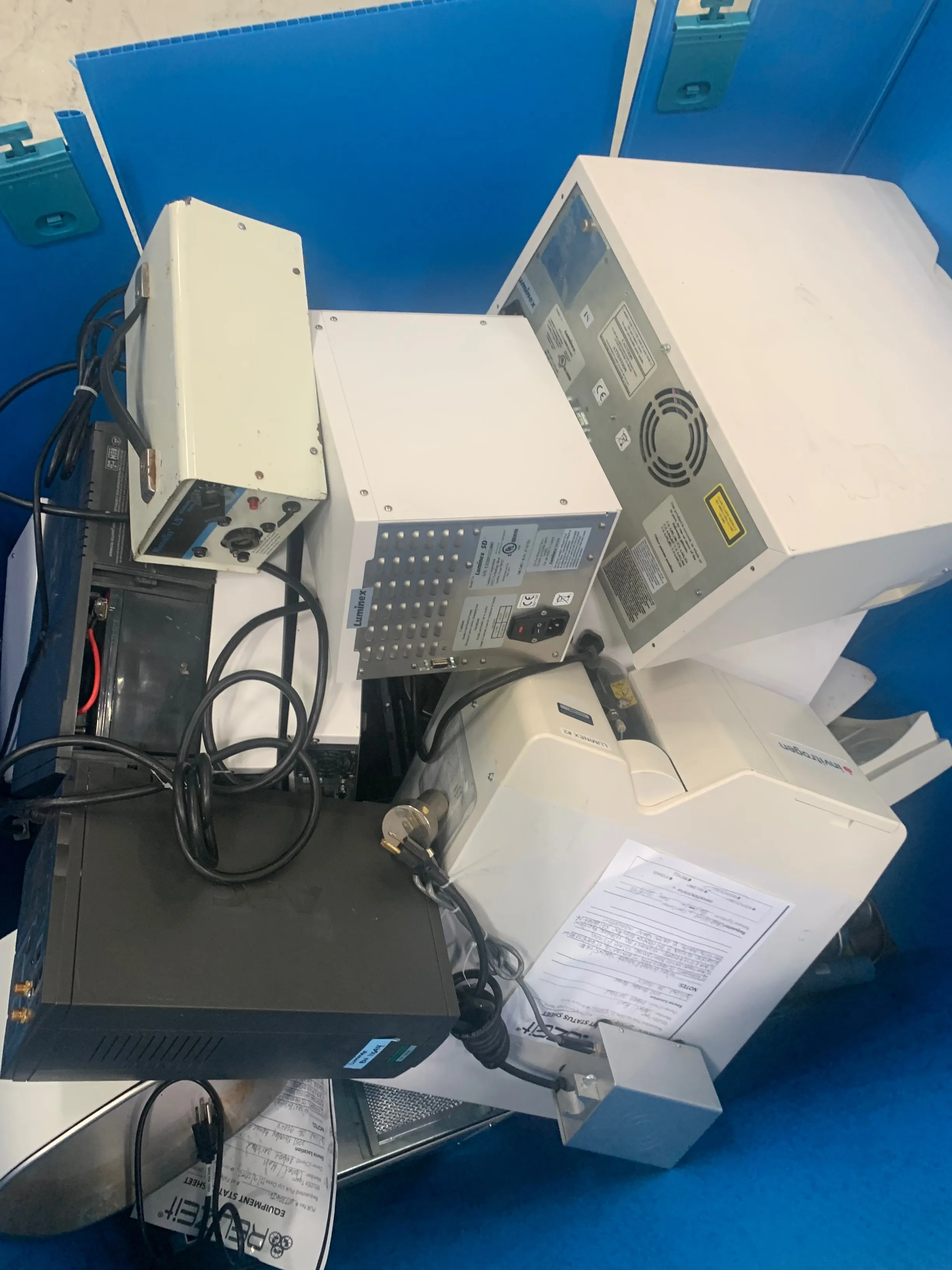 Used Pharma Equipment - 3 Bins for Parts or Not Working - REUZEit West Coast US - R