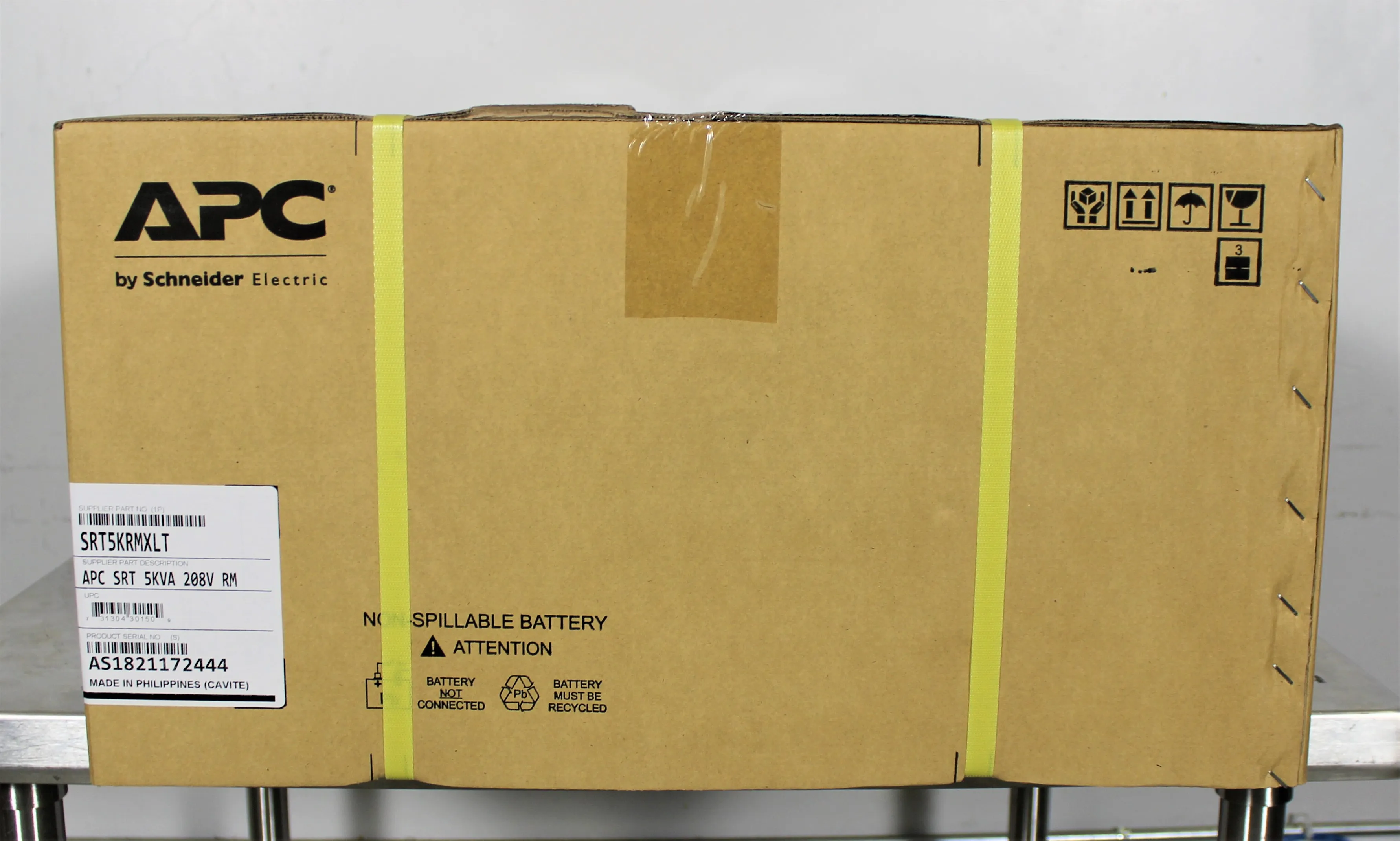 APC Smart-UPS On-Line SRT5KRMXLT 3000W/5000VA, 208V 3U UPS System