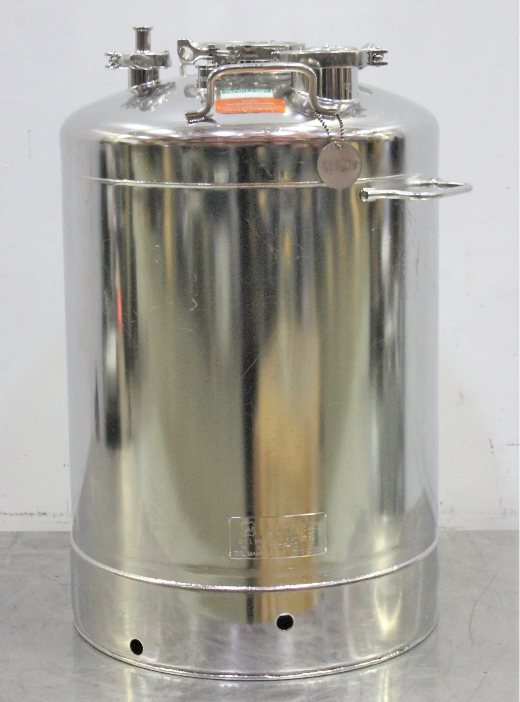 Alloy Products Corp. 316L MAWP6.6 Bar Stainless Steel Tank