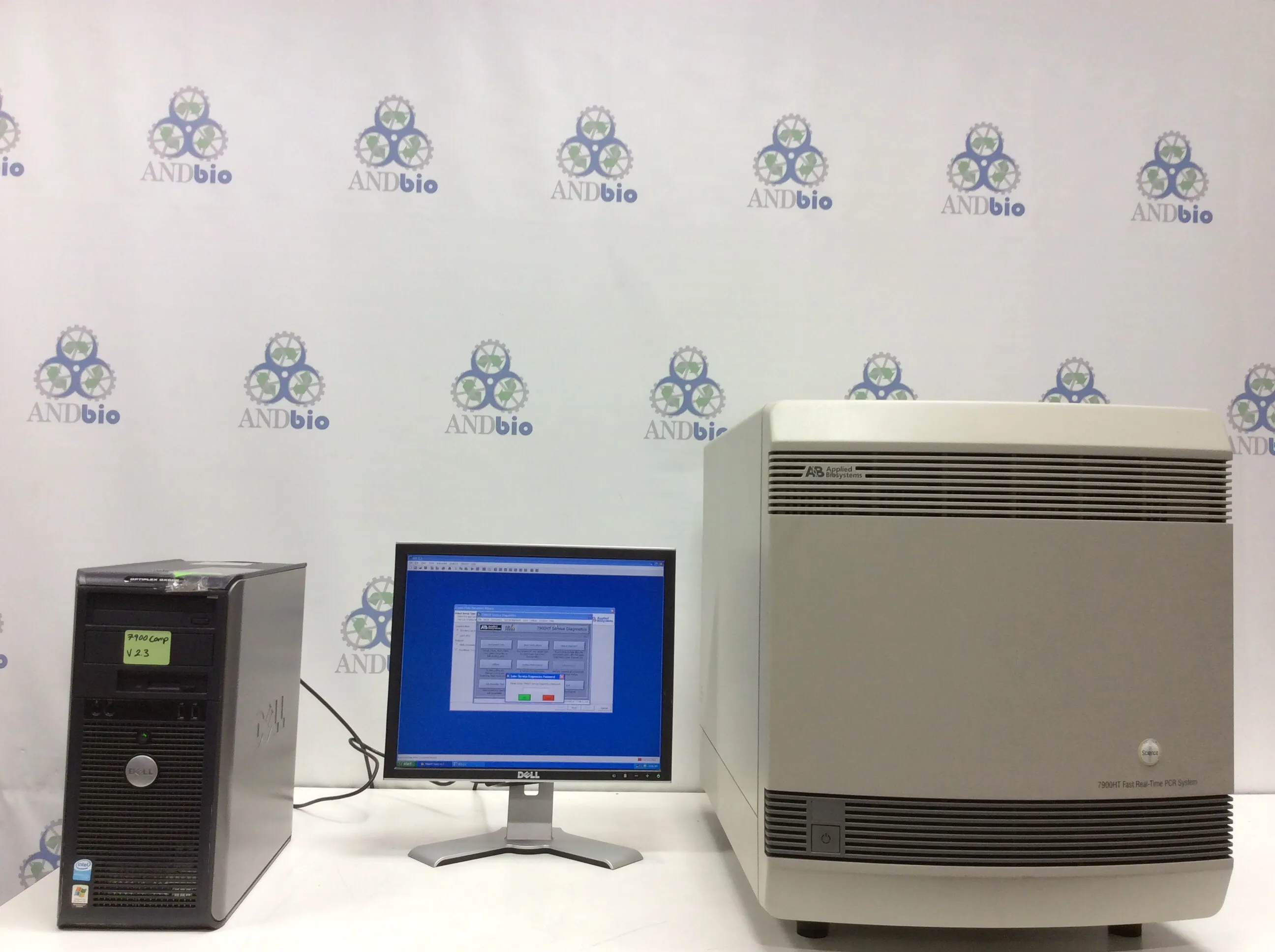 Used Applied Biosystems 7900HT Fast Real-Time PCR System; 96-Well Block