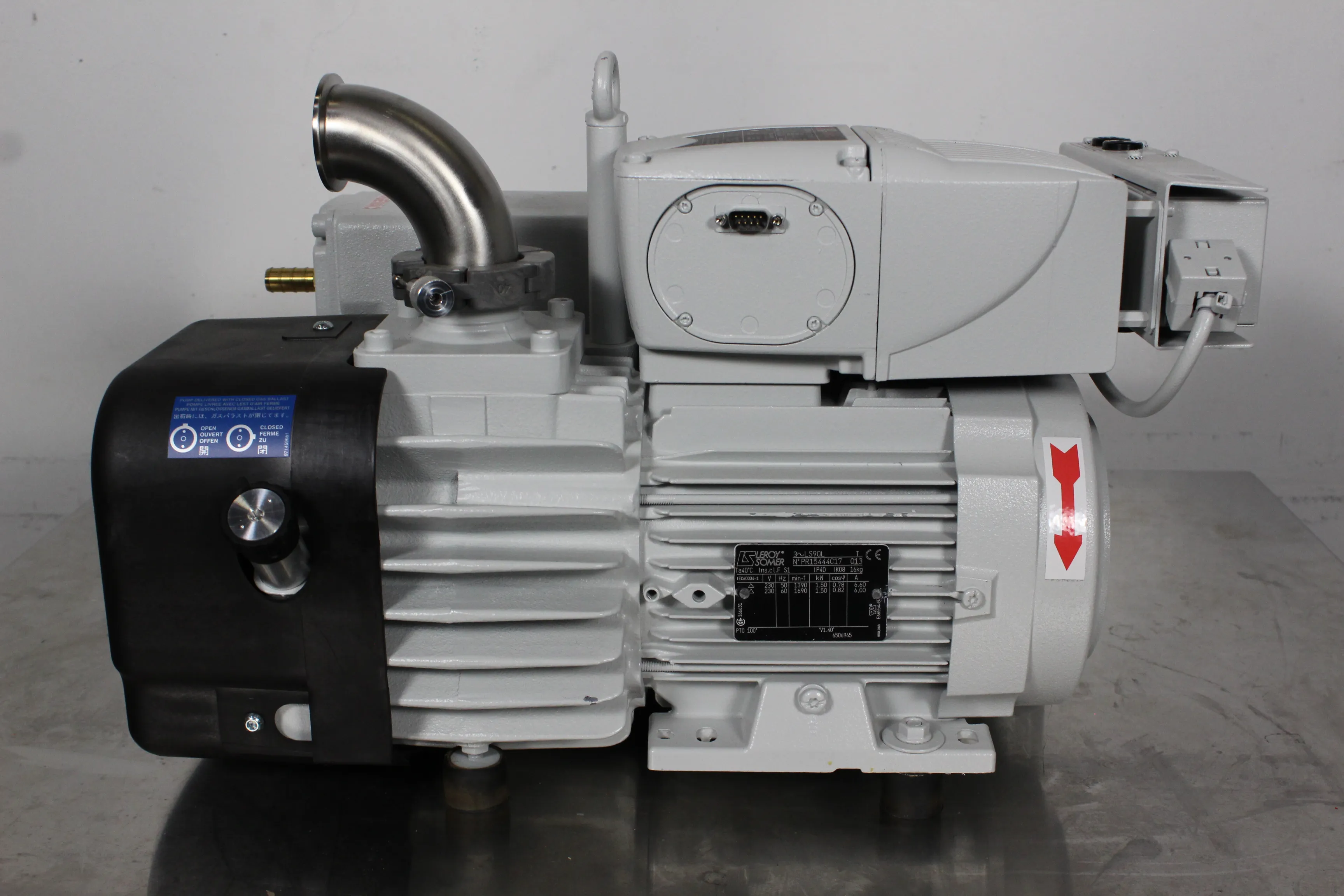 Sogevac SV65 BI FC Vacuum Pump 220V 50-60Hz