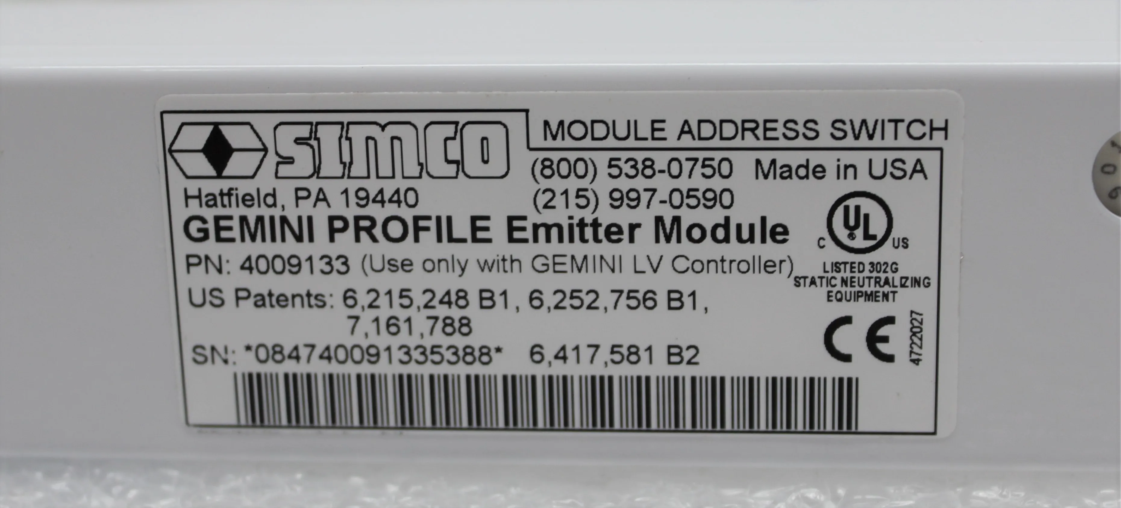 Simco Gemini Profile Emitter Module System