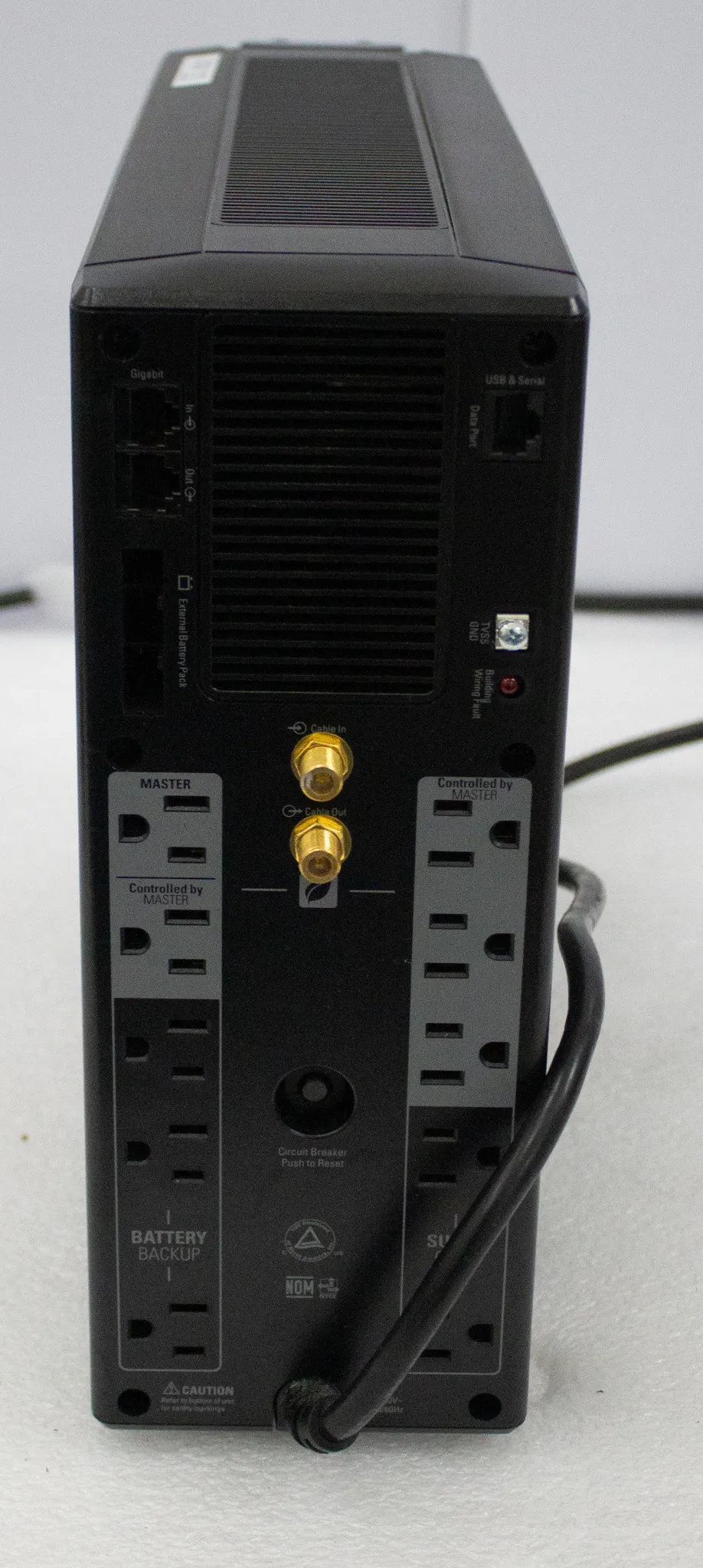 APC Back-UPS Pro 1500VA/865W Tower 120V 10x NEMA 5-15R Outlets