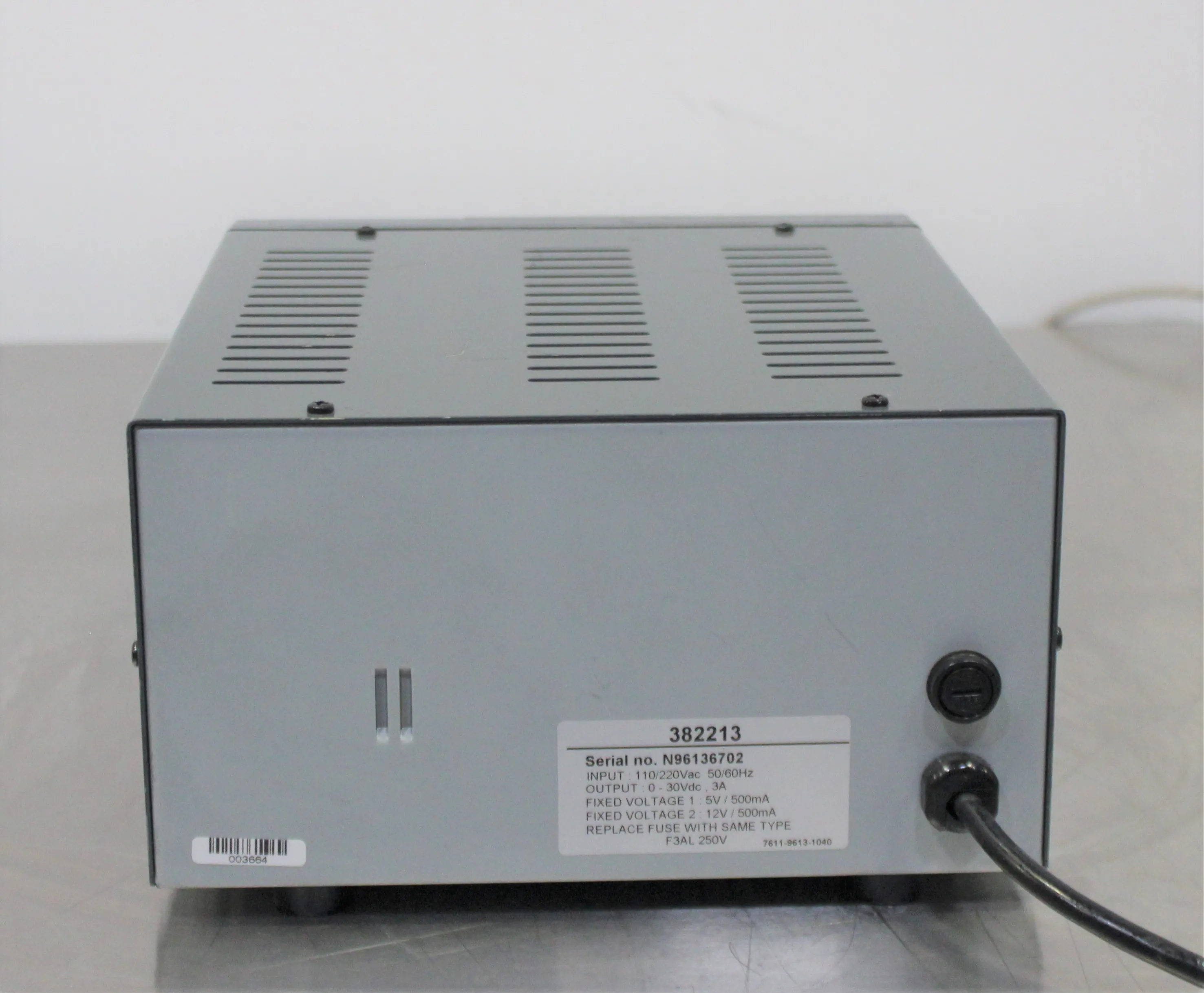 Extech 382213 Digital DC Power Supply 30V 3A Adjustable Output