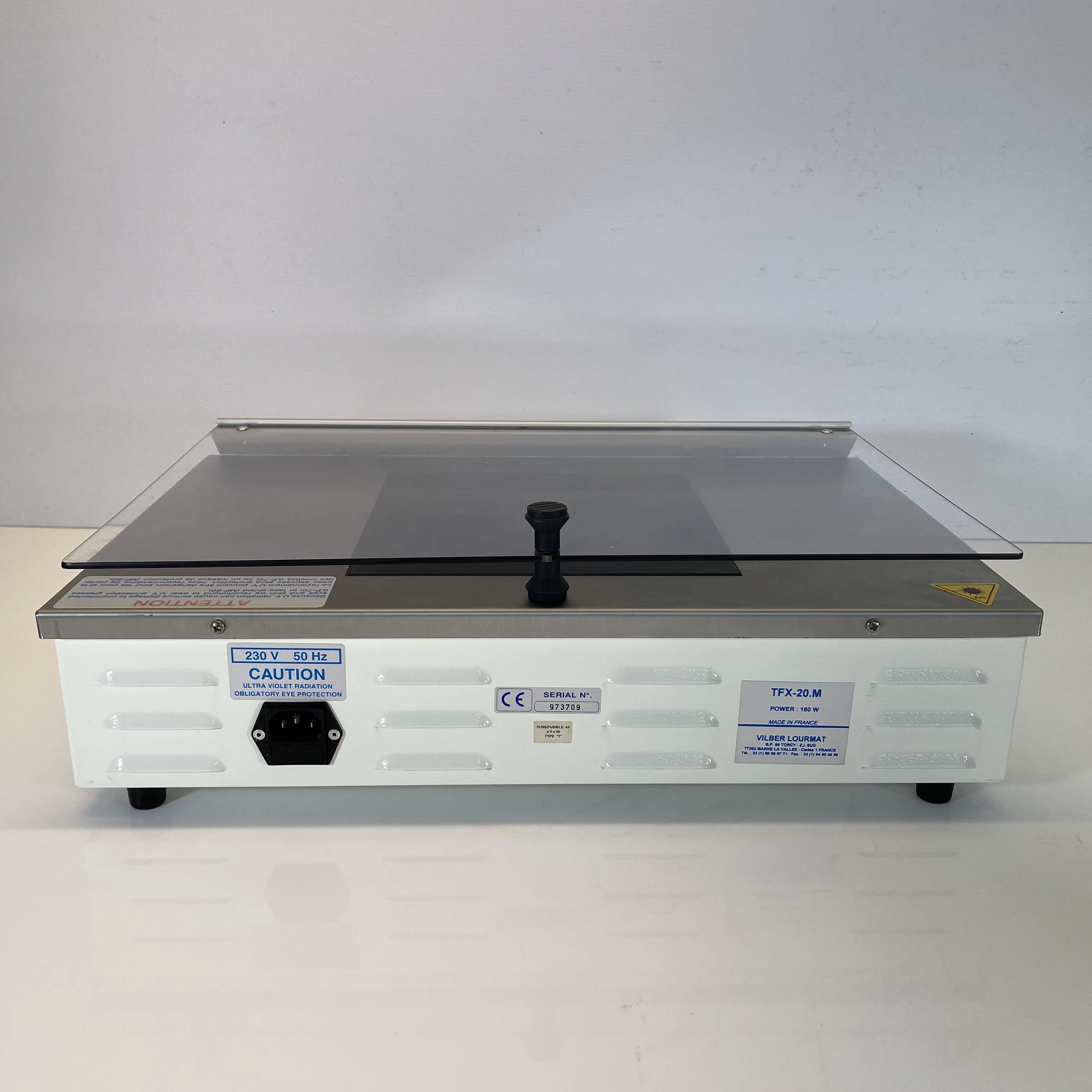 Vilber Lourmat TFX-20.M Ultra Violet Radiation Transilluminator with Optimum Interferential Filter