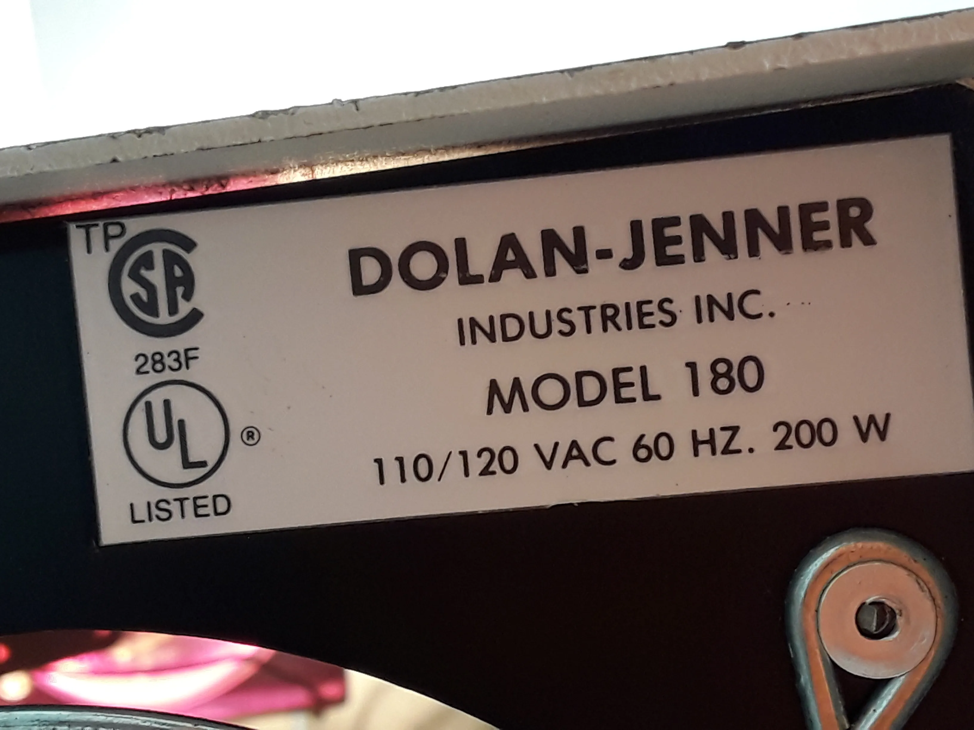 Fiber-Lite High Intensity Illuminator Series 180 by Dolan Jenner