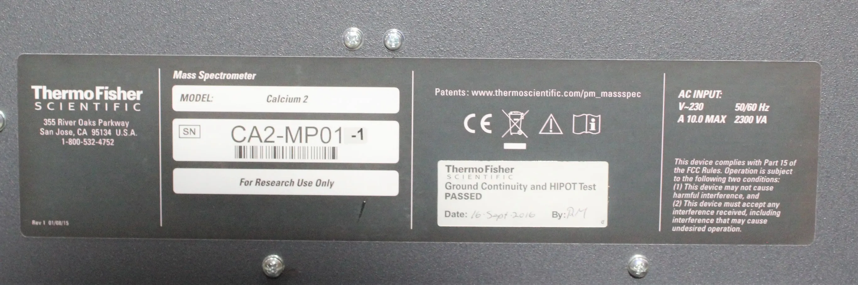 Thermo Scientific Orbitrap Fusion Lumos Mass Spectrometer