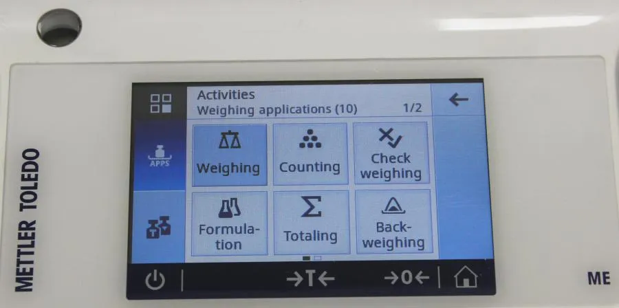 Mettler Toledo ME54T/00 Standard Analytical Balances