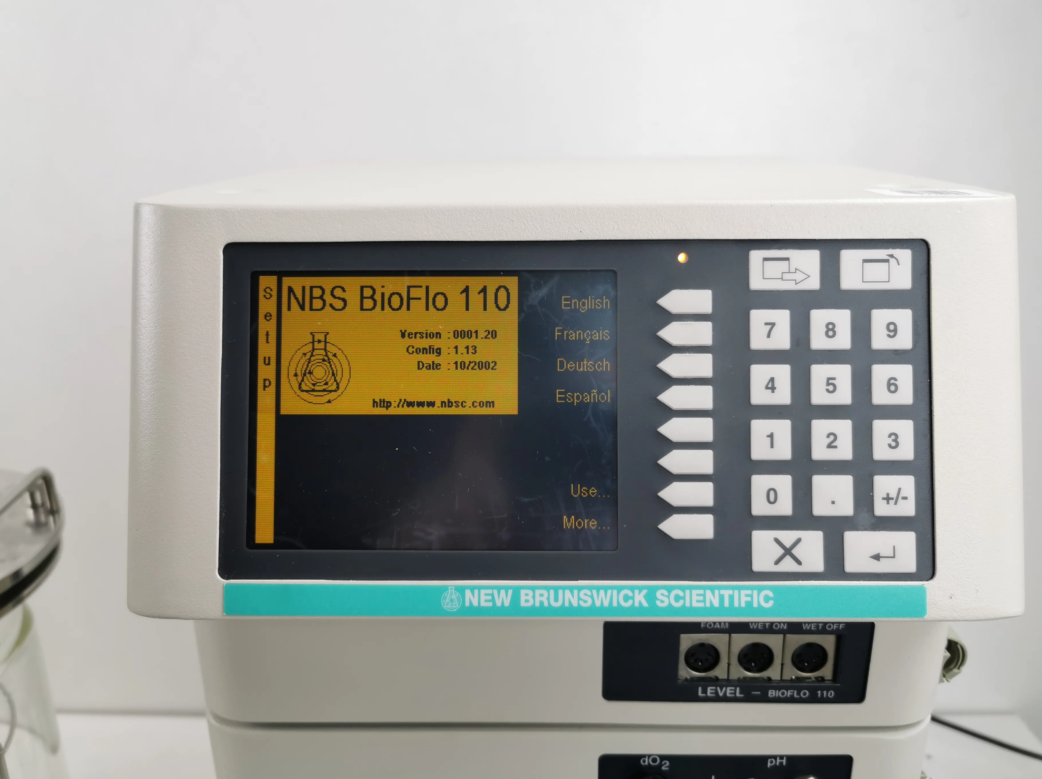 Used New Brunswick BIOFLO 110 Fermentor/Bioreactor 230V