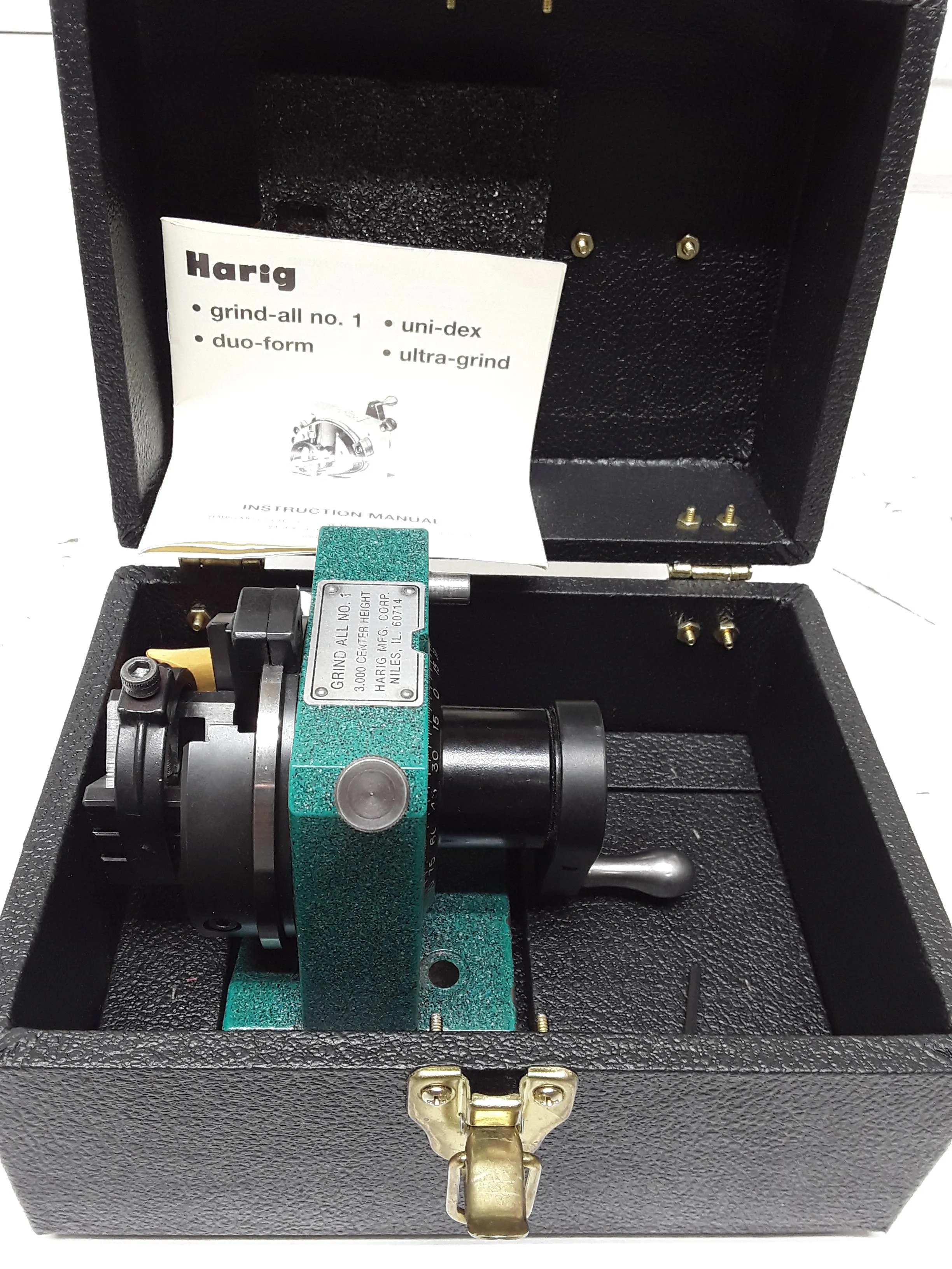 Harig GRIND-ALL No. 1 V-Block Fixture - Used Laboratory Equipment