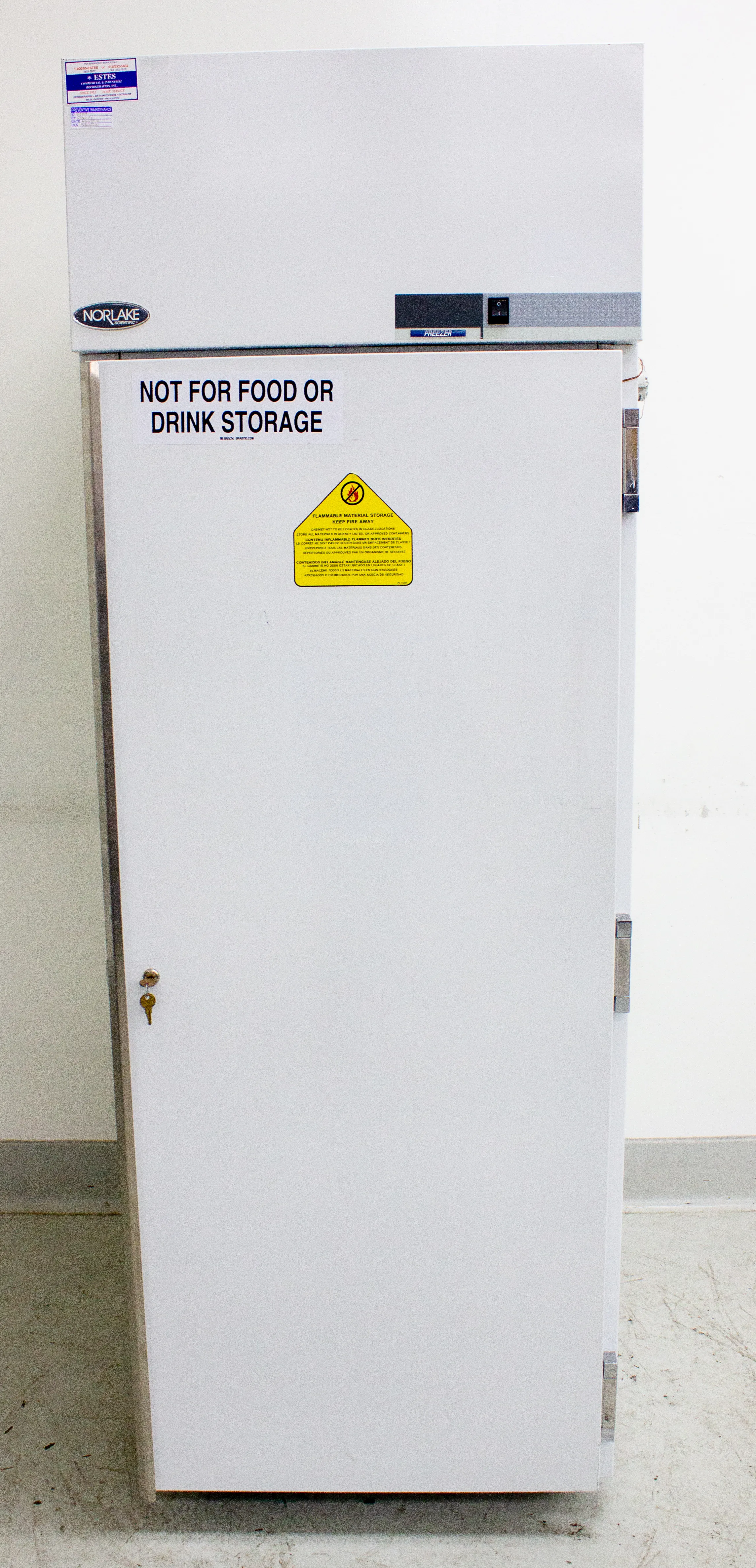 NorLake NSFF241WMW/0M Freezer, Flammable Storage 24 cu ft. with Casters