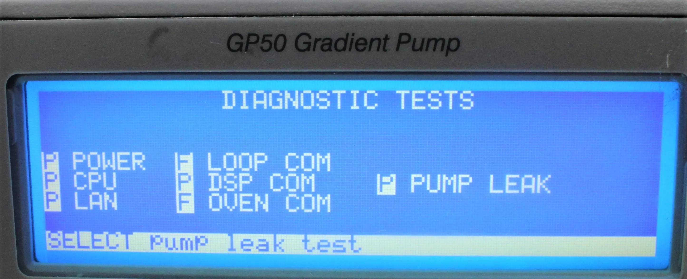 Dionex GS50 Gradient Pump HPLC / FPLC / GC / CE