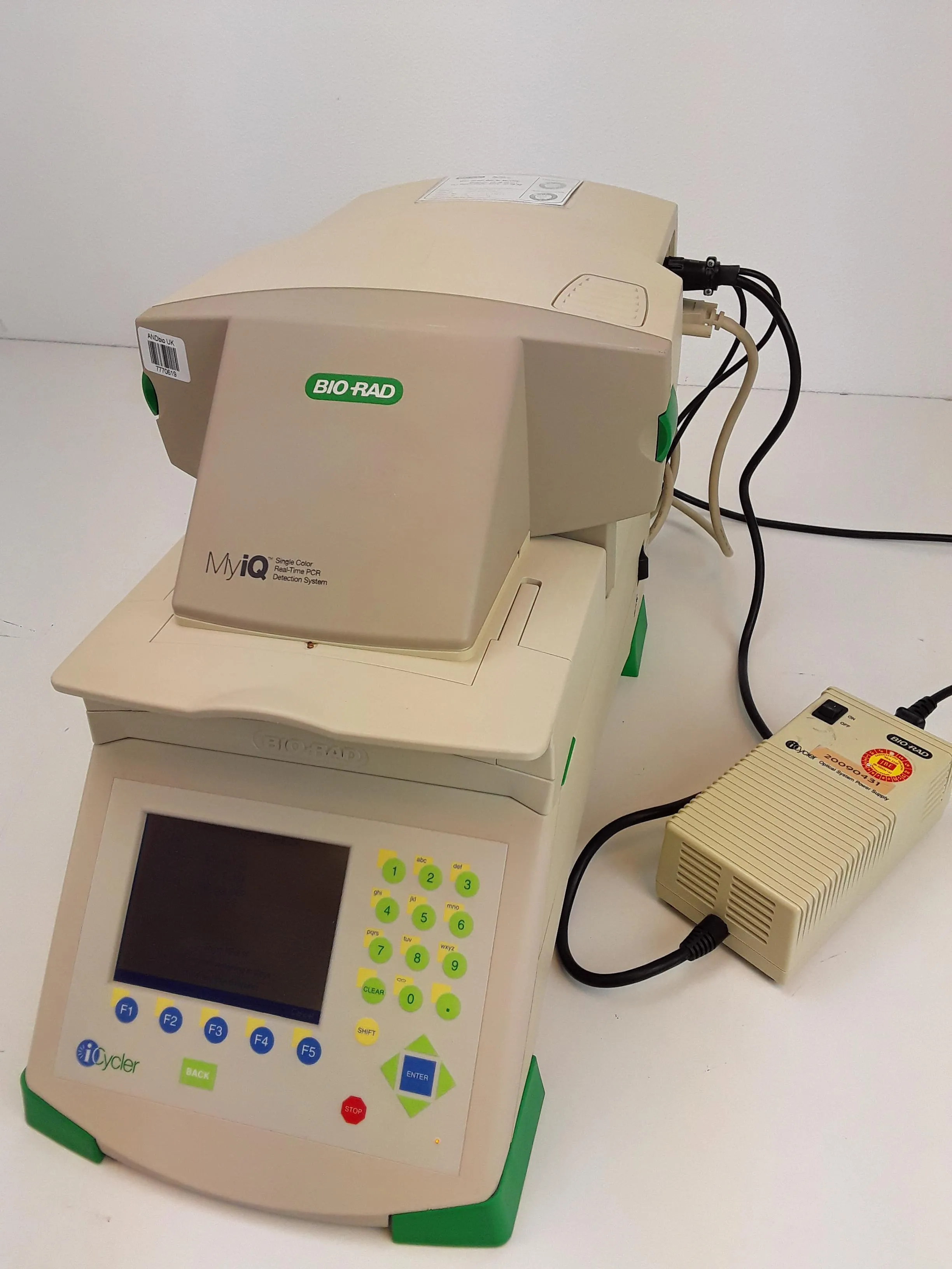 BIO-RAD iCycler Thermal Cycler with iCycler Optical Module & 96-well Block