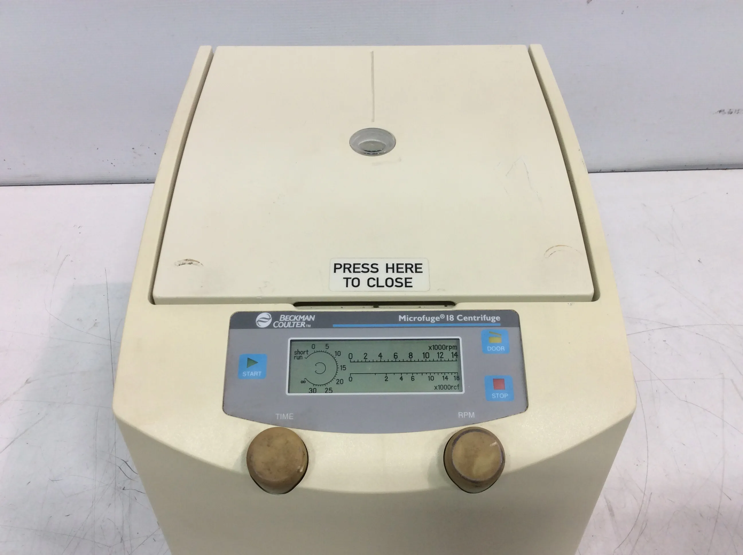 Beckman Coulter Microfuge 18 Centrifuge 367160