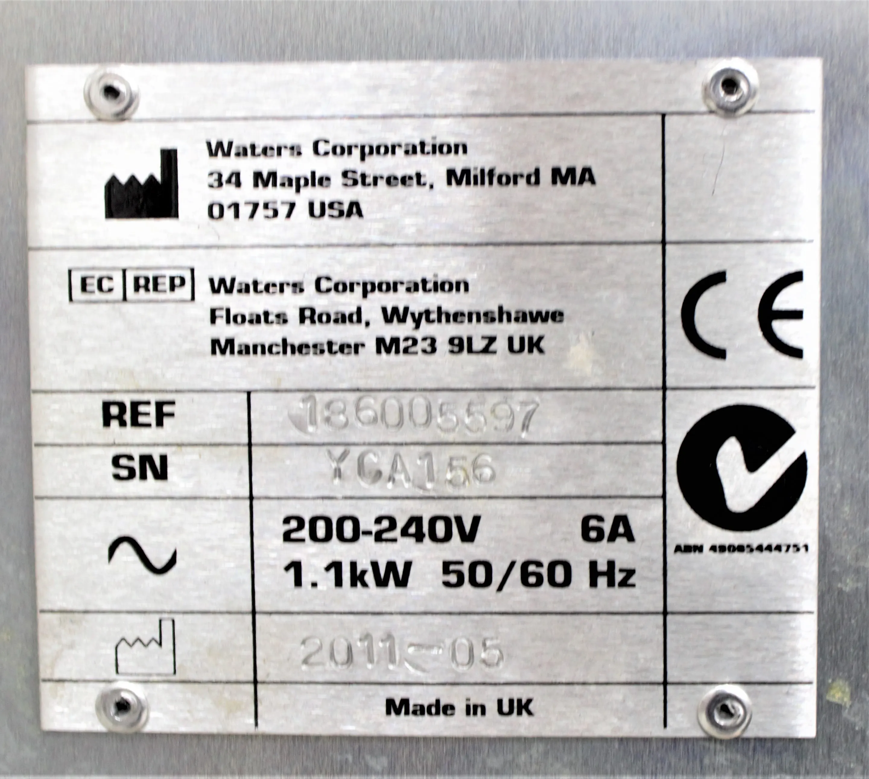 Waters Xevo G2 Tof Mass Spectrometer