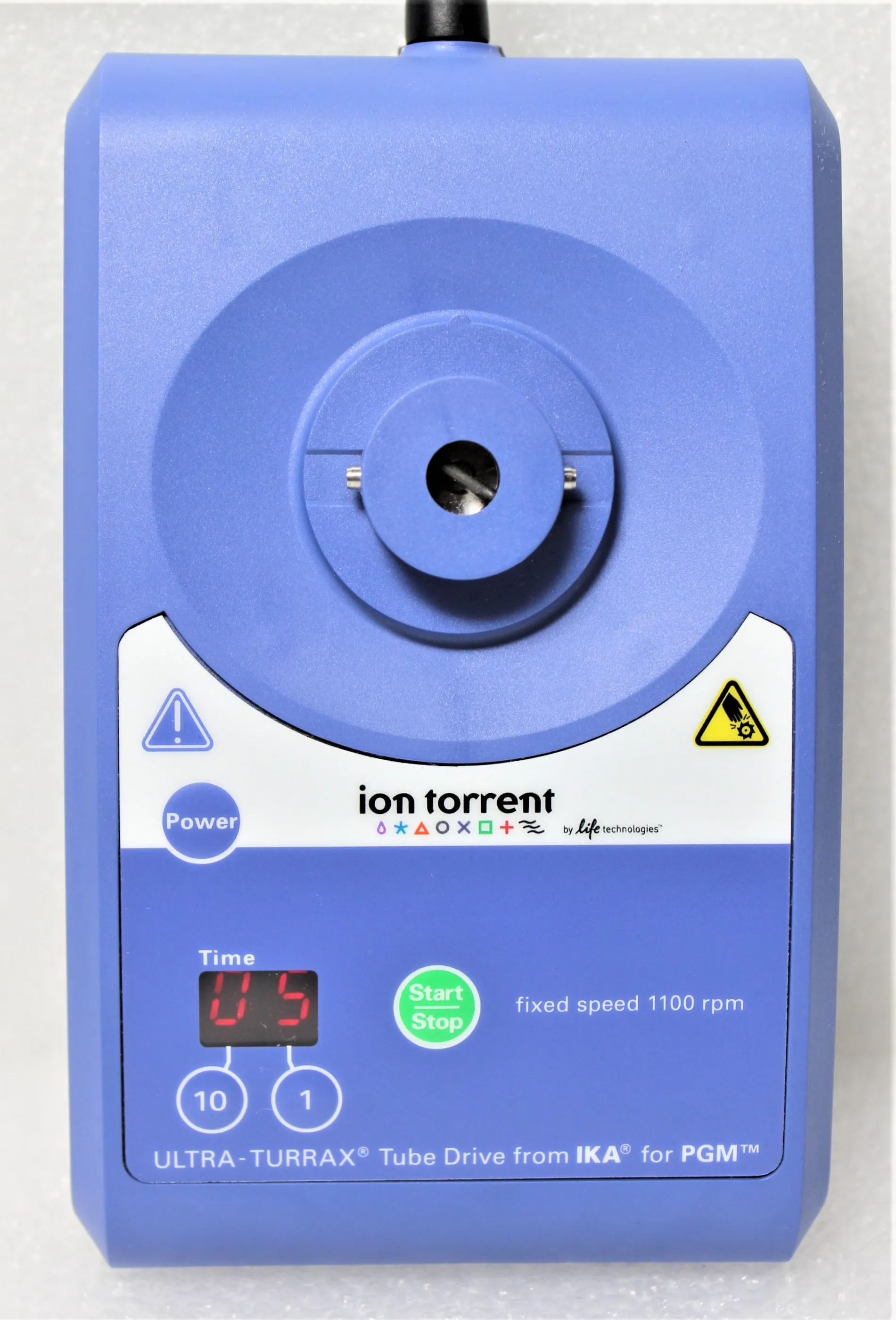 Ion Torrent Ultra-Turrax Tube Drive UT TD 1100 rpm Vortexer / Rotator / Shaker