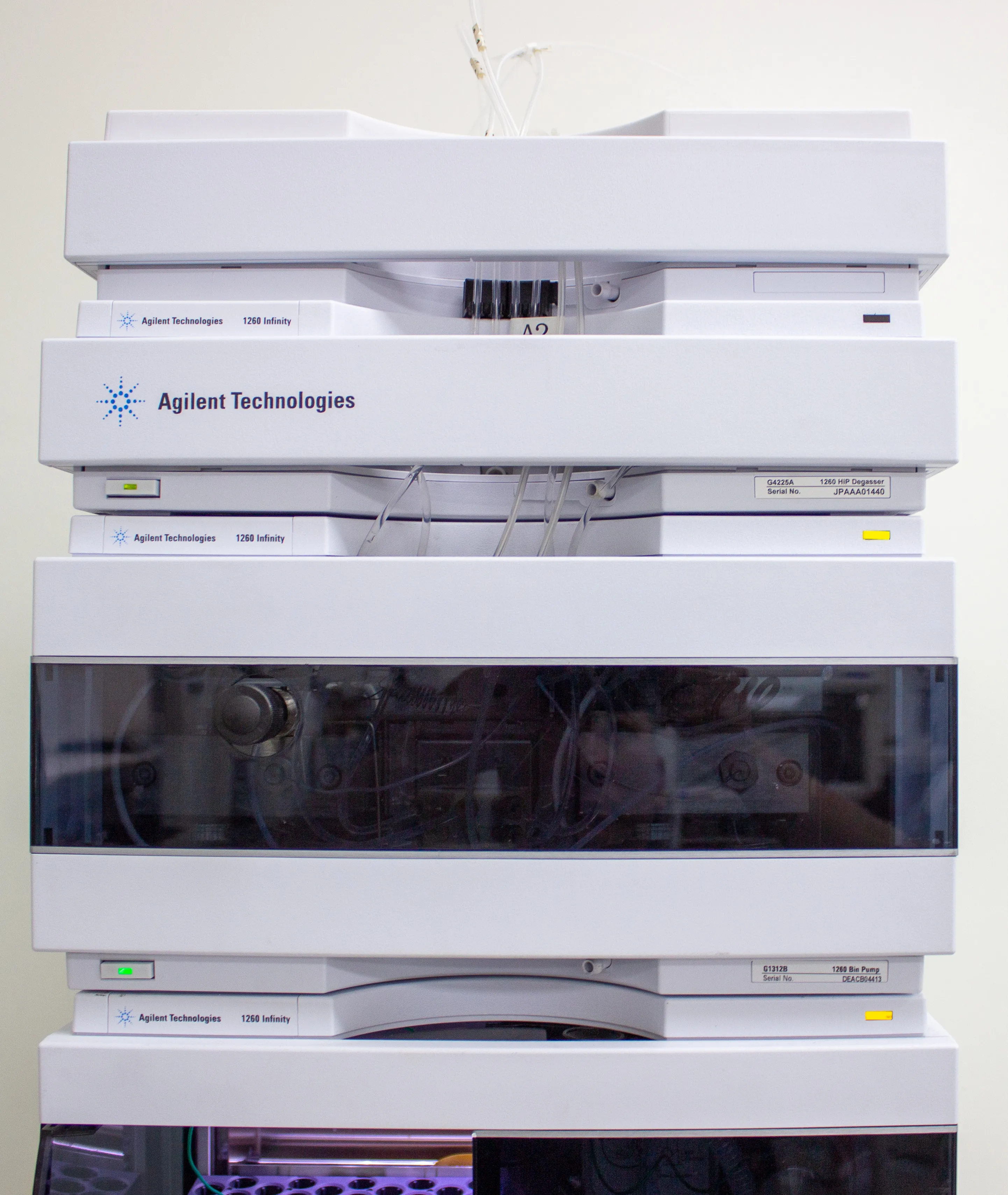 Used Agilent 1260 Infinity Binary LC System - 1260 (MWD), 1260 (TCC), 1290 Thermostat, 1260 (ALS), 1260 Bin Pump