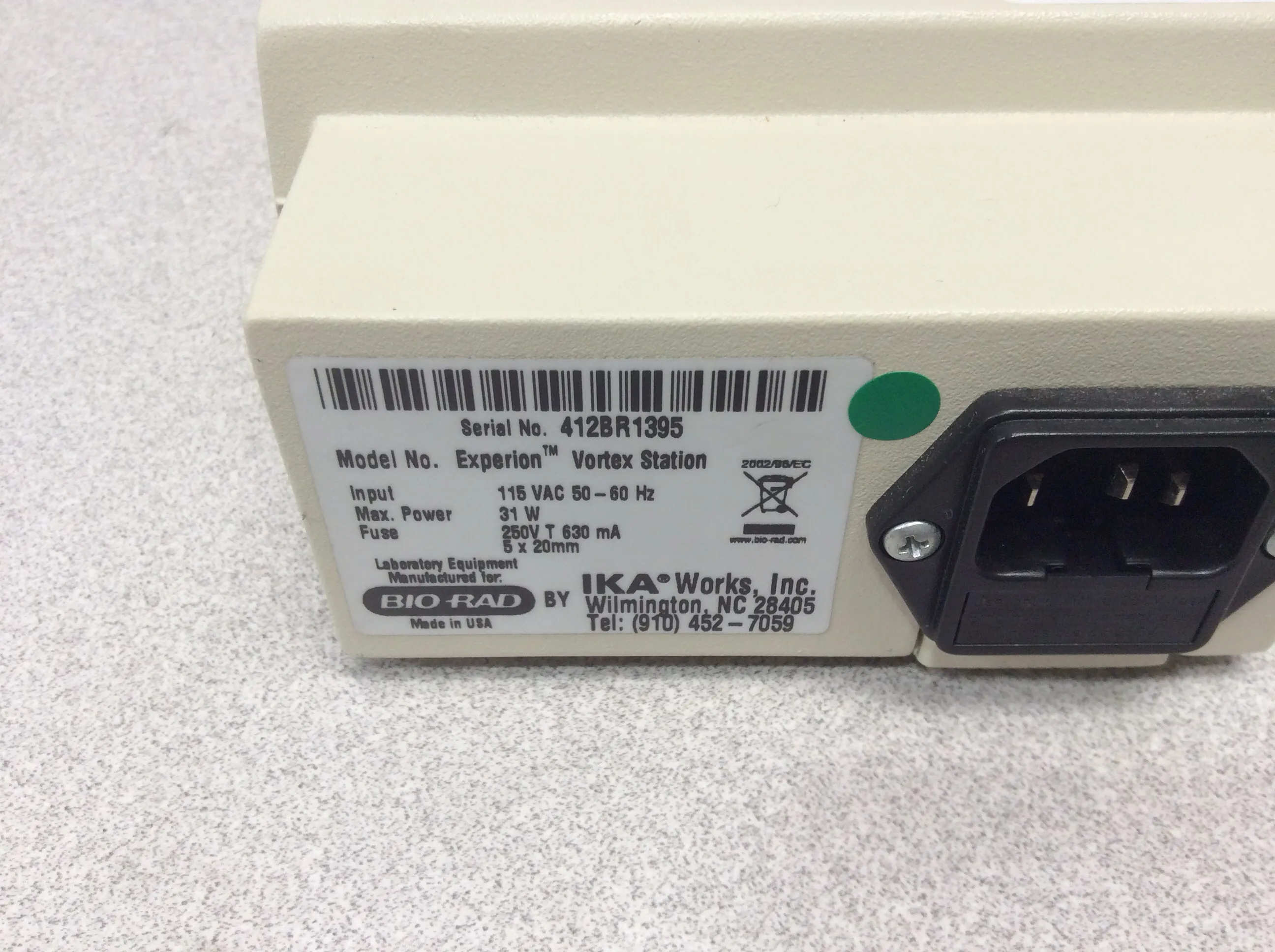 BIO-RAD Experion Vortex Station for Automated Electrophoresis System