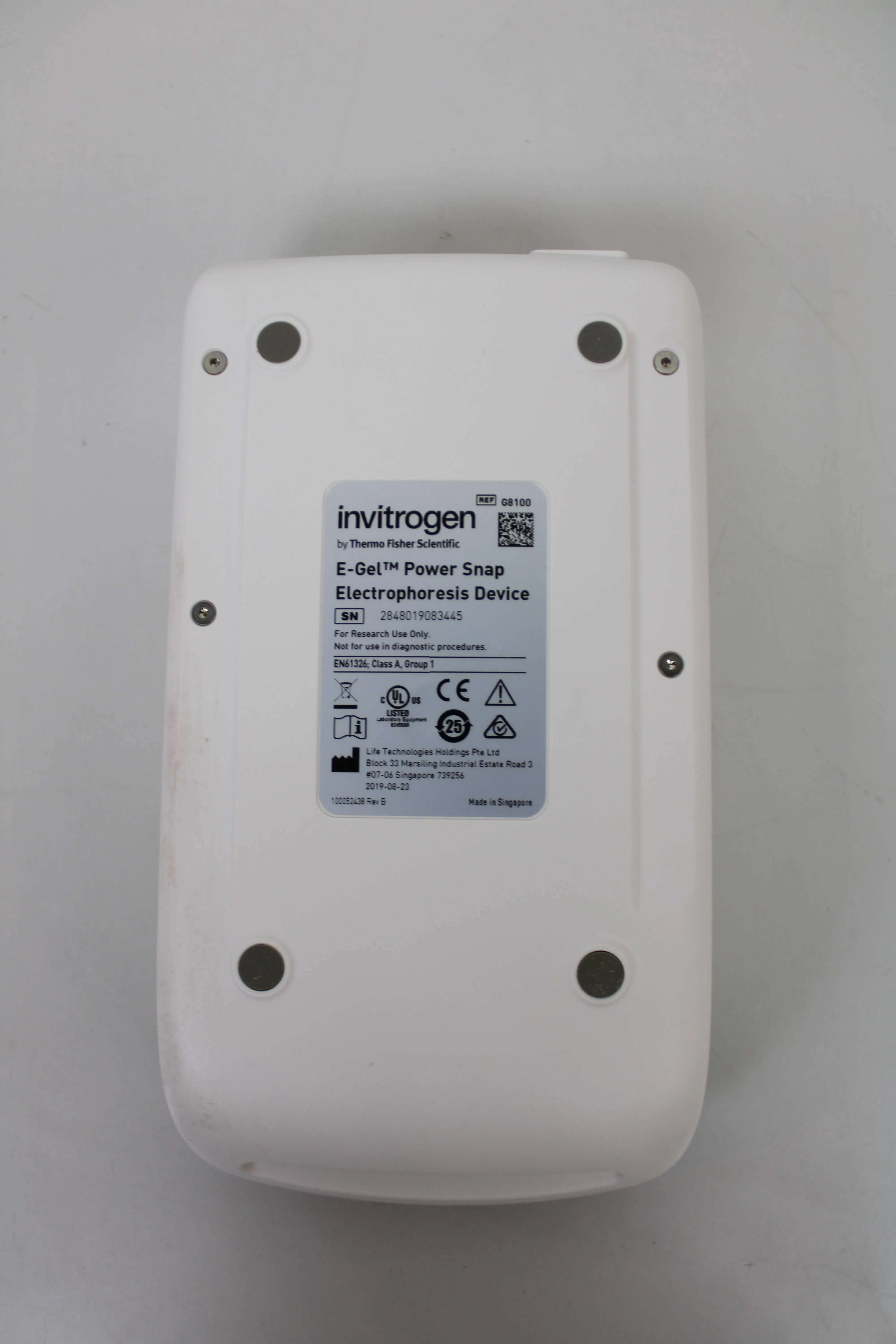 Invitrogen E-Gel Power Snap Electrophoresis Device G8100