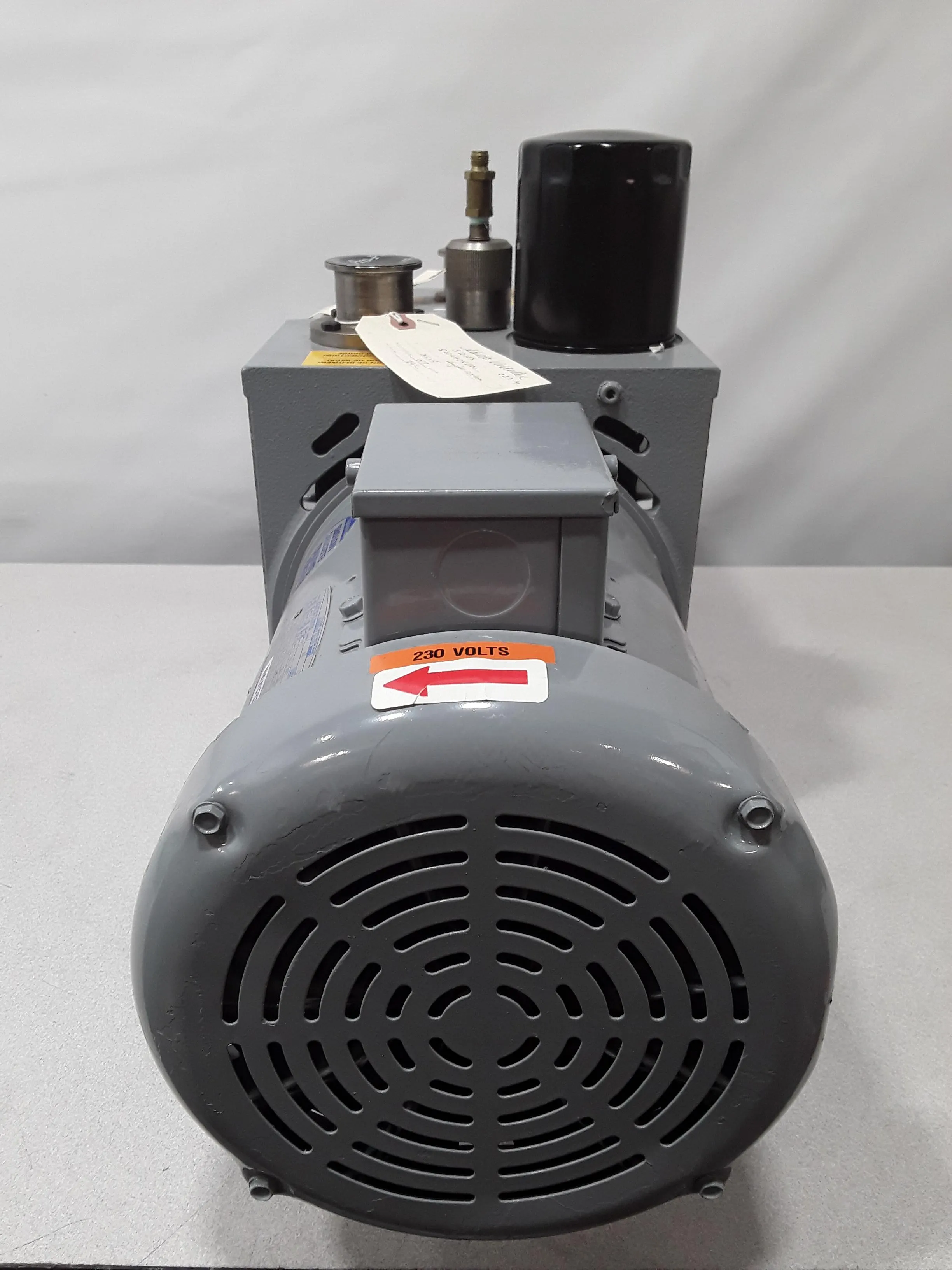 Stokes Vacuum Microvane 023-4 55CFM Pump W/ Reed Type Exhaust Valve 3HP/ 1740RPM