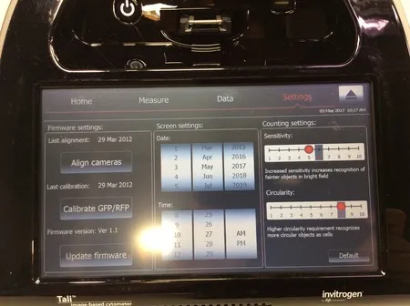 Used Invitrogen Tali Image Based Cytometer Tali Image Based Cytometer