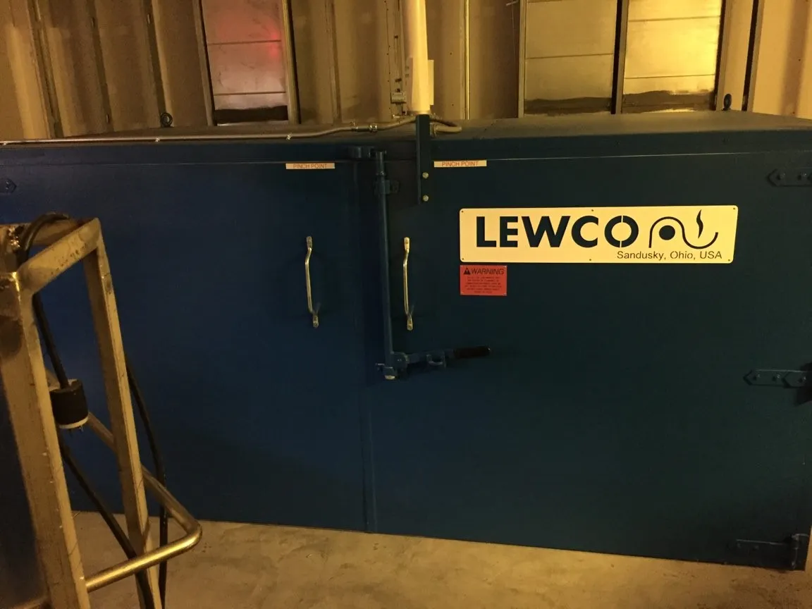 Used Lewco Heat-Pro Hot Box Dry Box Lab Equipment Heat Box 480V