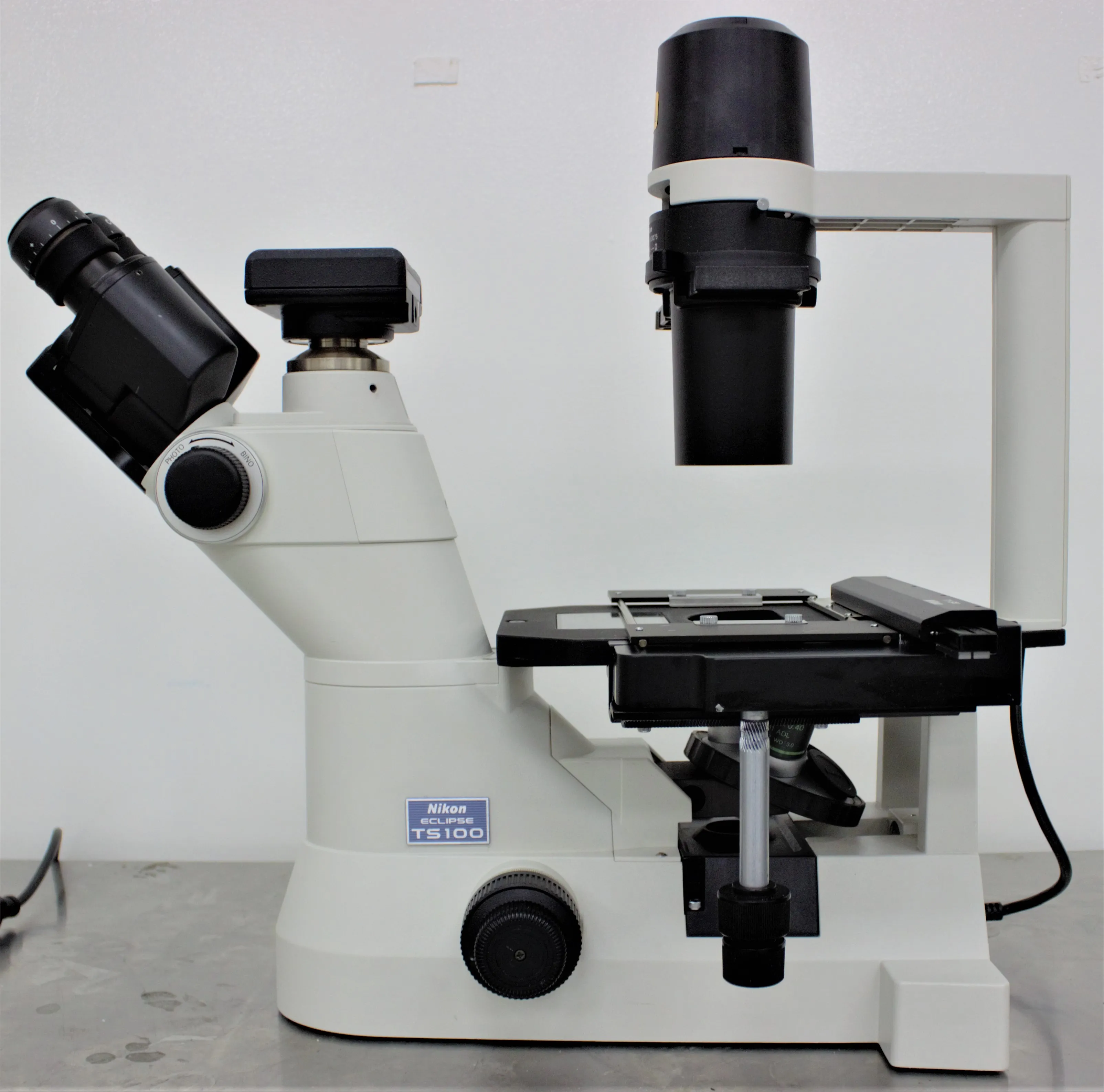 Nikon Eclipse TS100 Inverted Phase Contrast Microscope