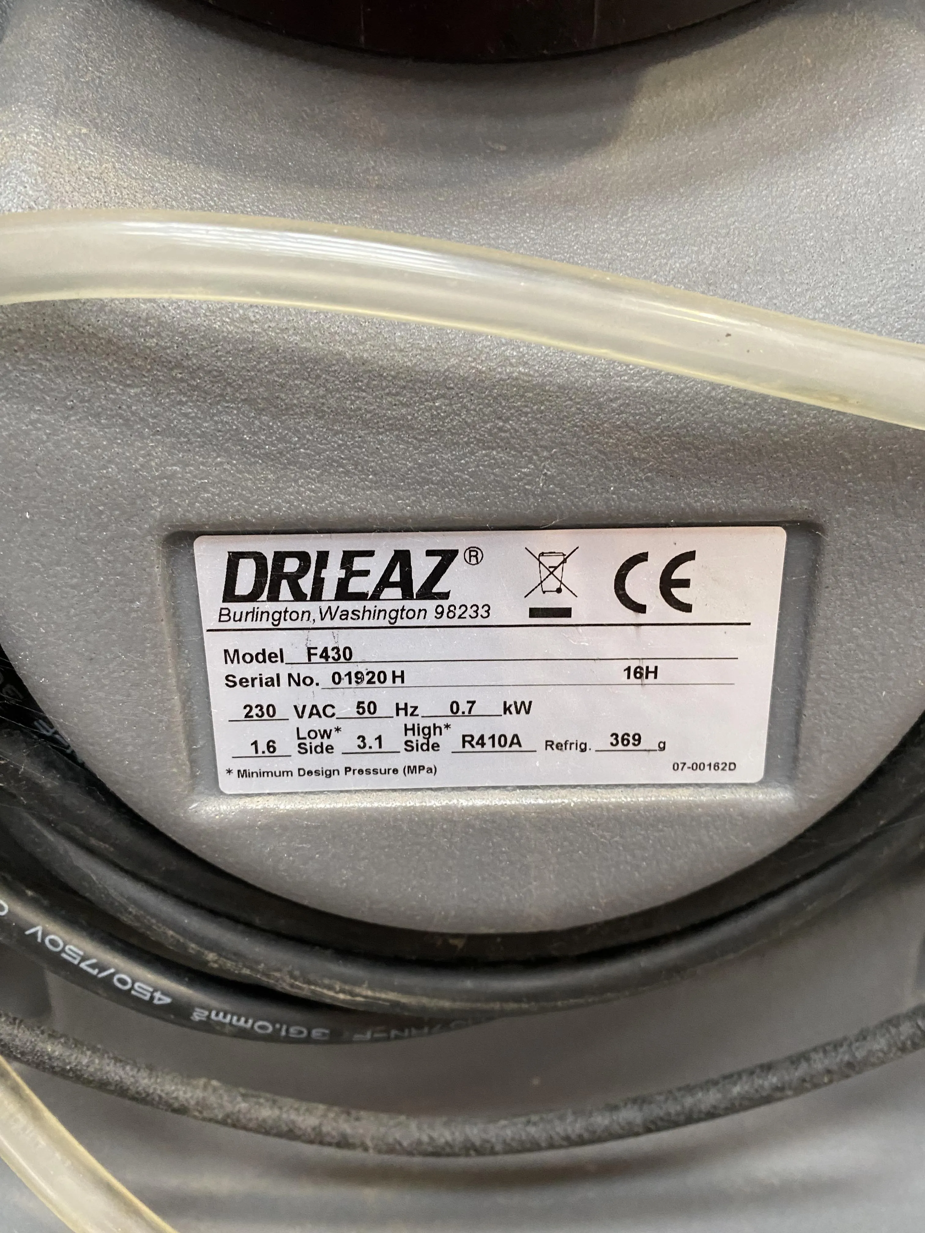 Drizair 1200EB Dehumidifier